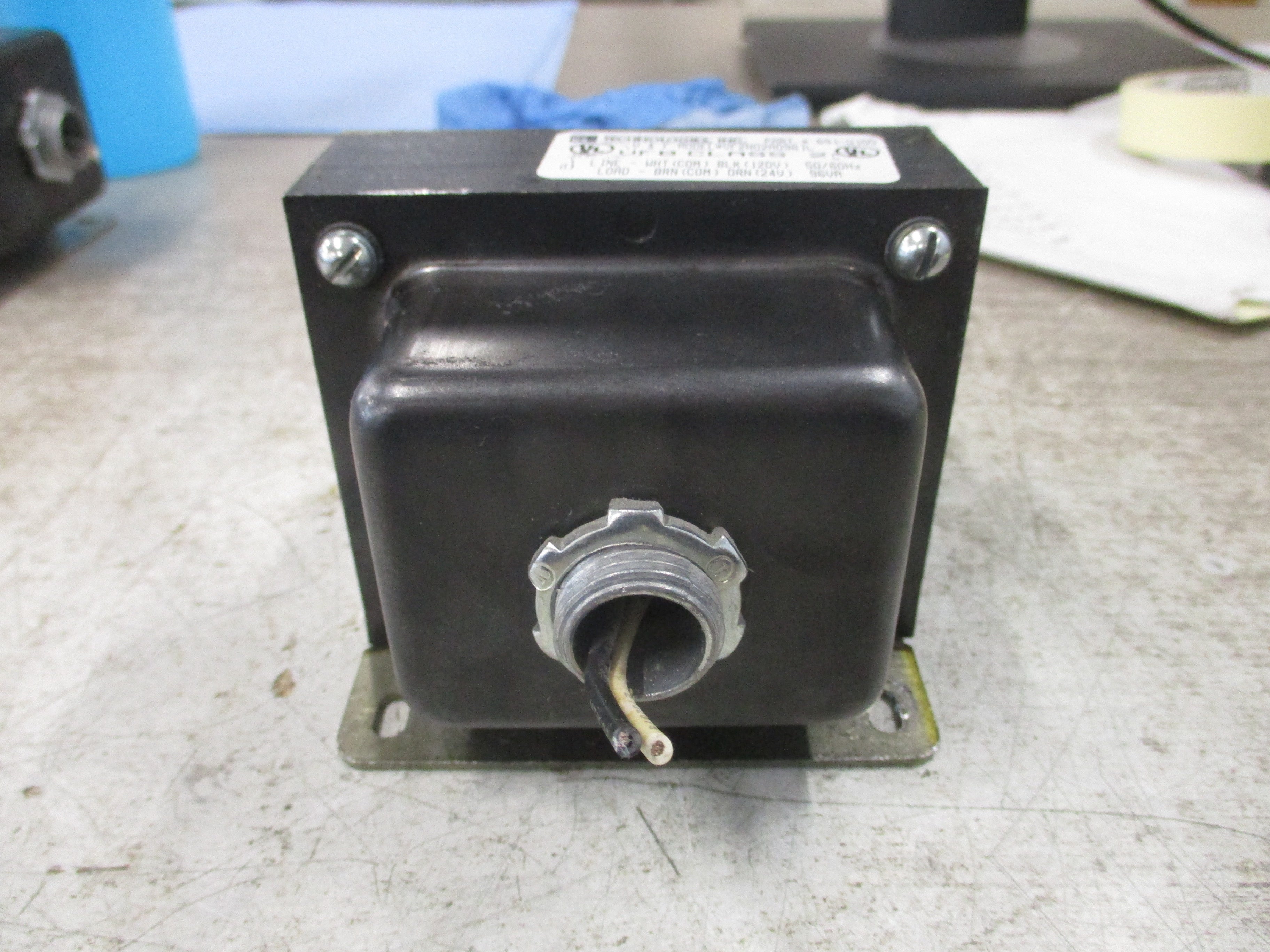 RE Technologies ,Inc. Transformer 691-U100 96VA Pri: 120V Sec: 24V 50/60Hz Used