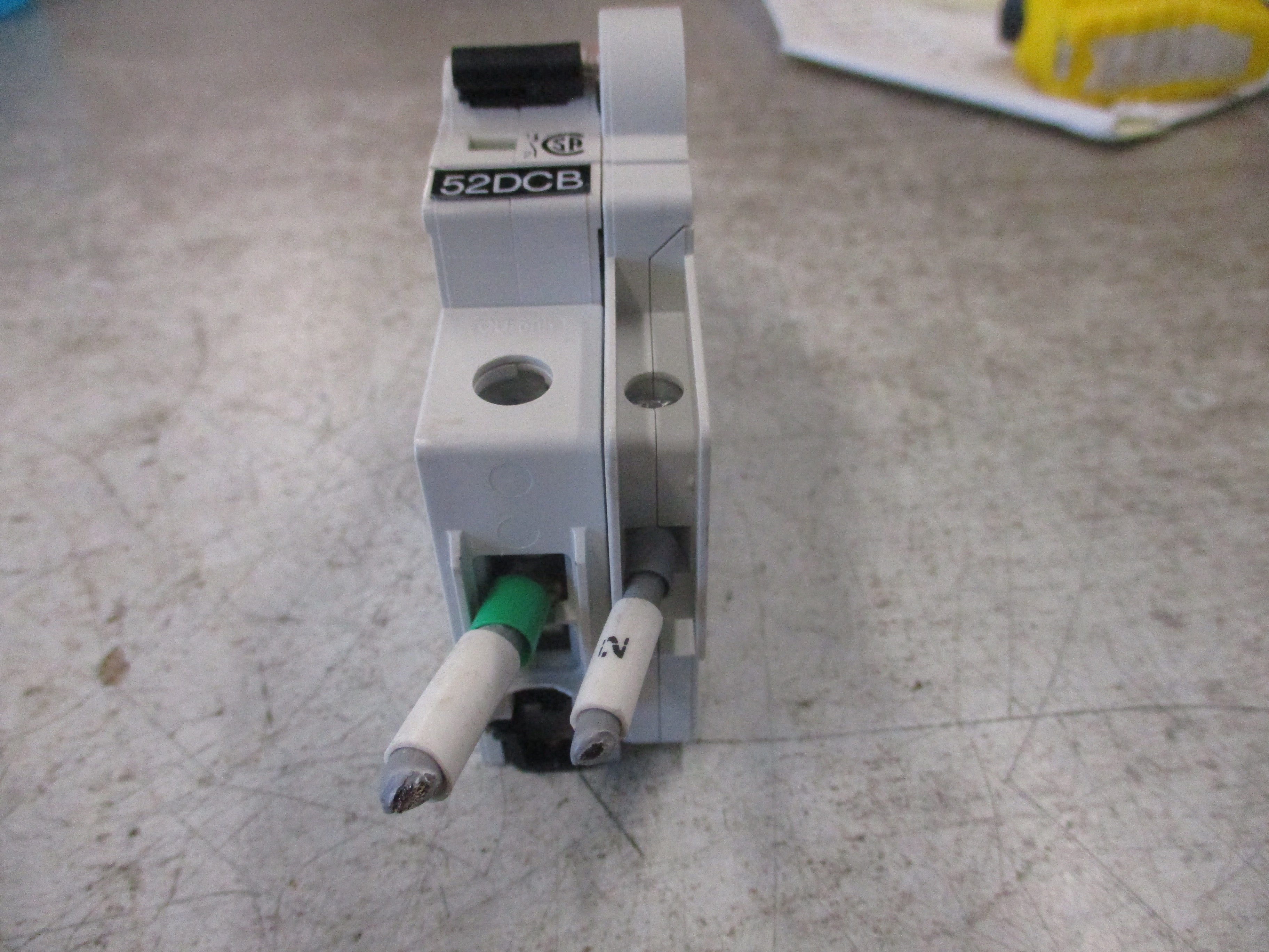 ABB Circuit Breaker S201U-K25 25A 240V W/Adder Pole 2P Used