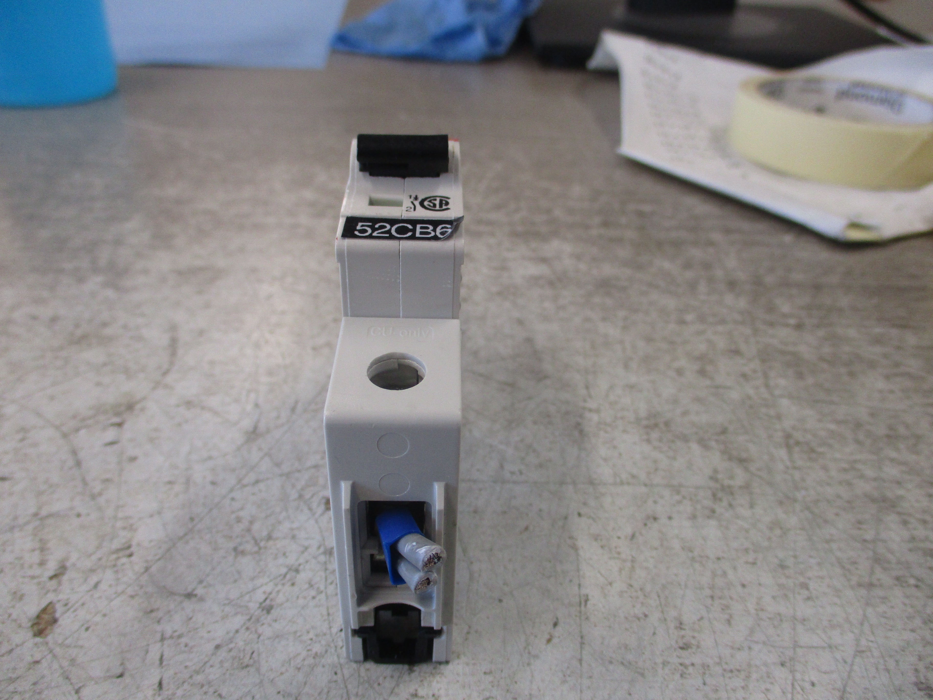 ABB Circuit Breaker S201U-K1.6 1.6A 240V 1P Used