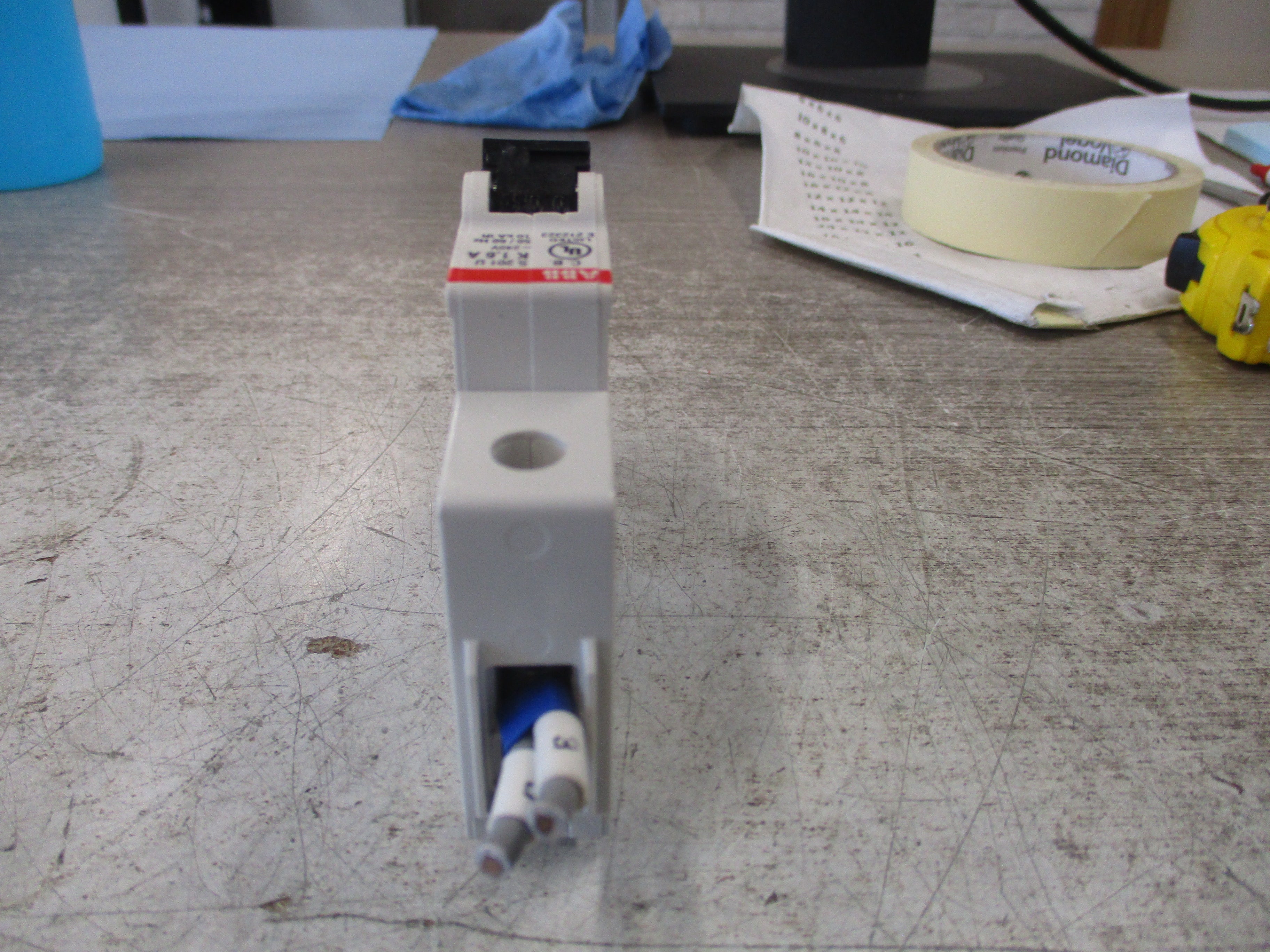 ABB Circuit Breaker S201U-K1.6 1.6A 240V 1P Used