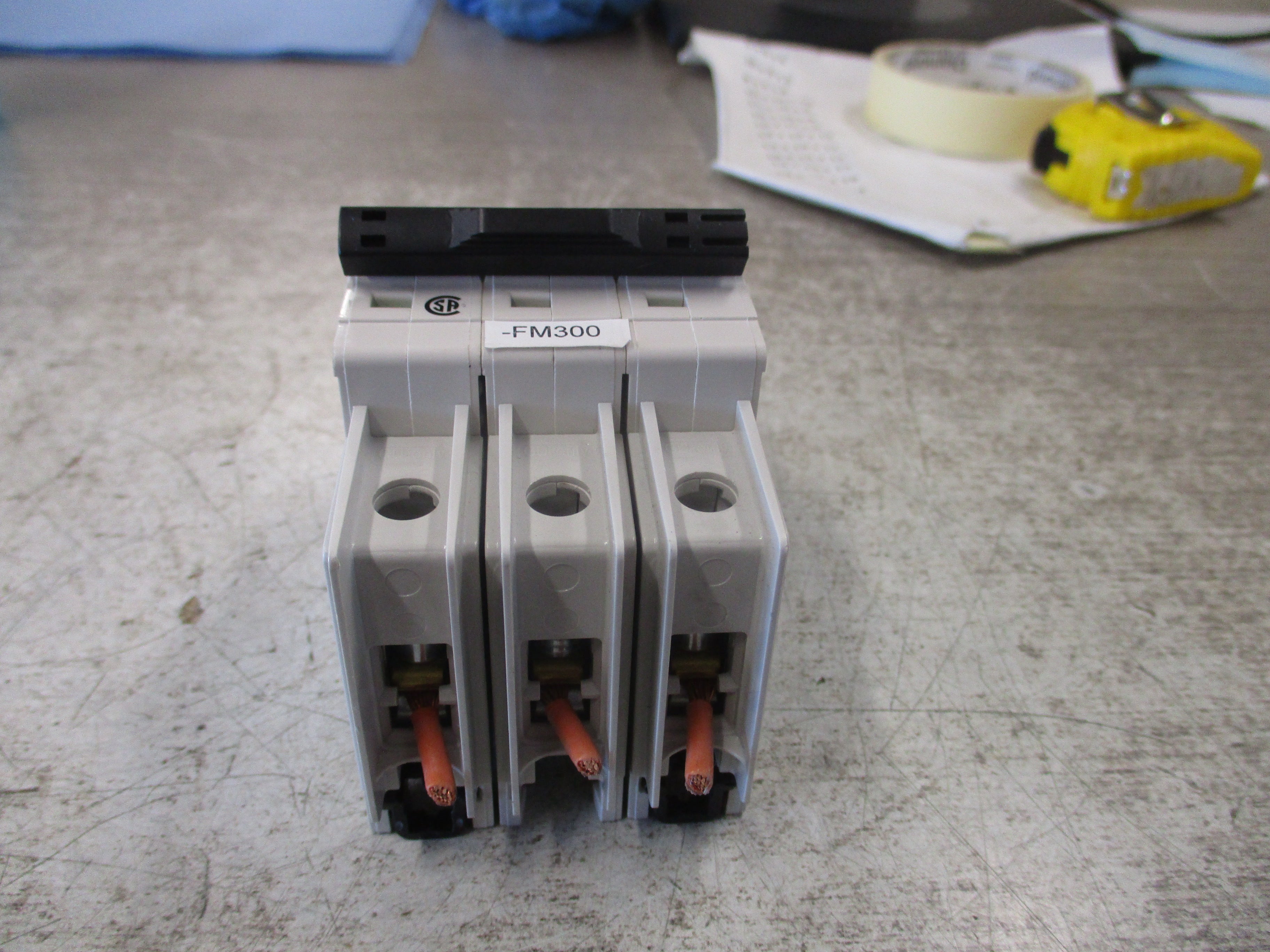 ABB Circuit Breaker S203UP-K15A 15A 480Y/277V 3P Used