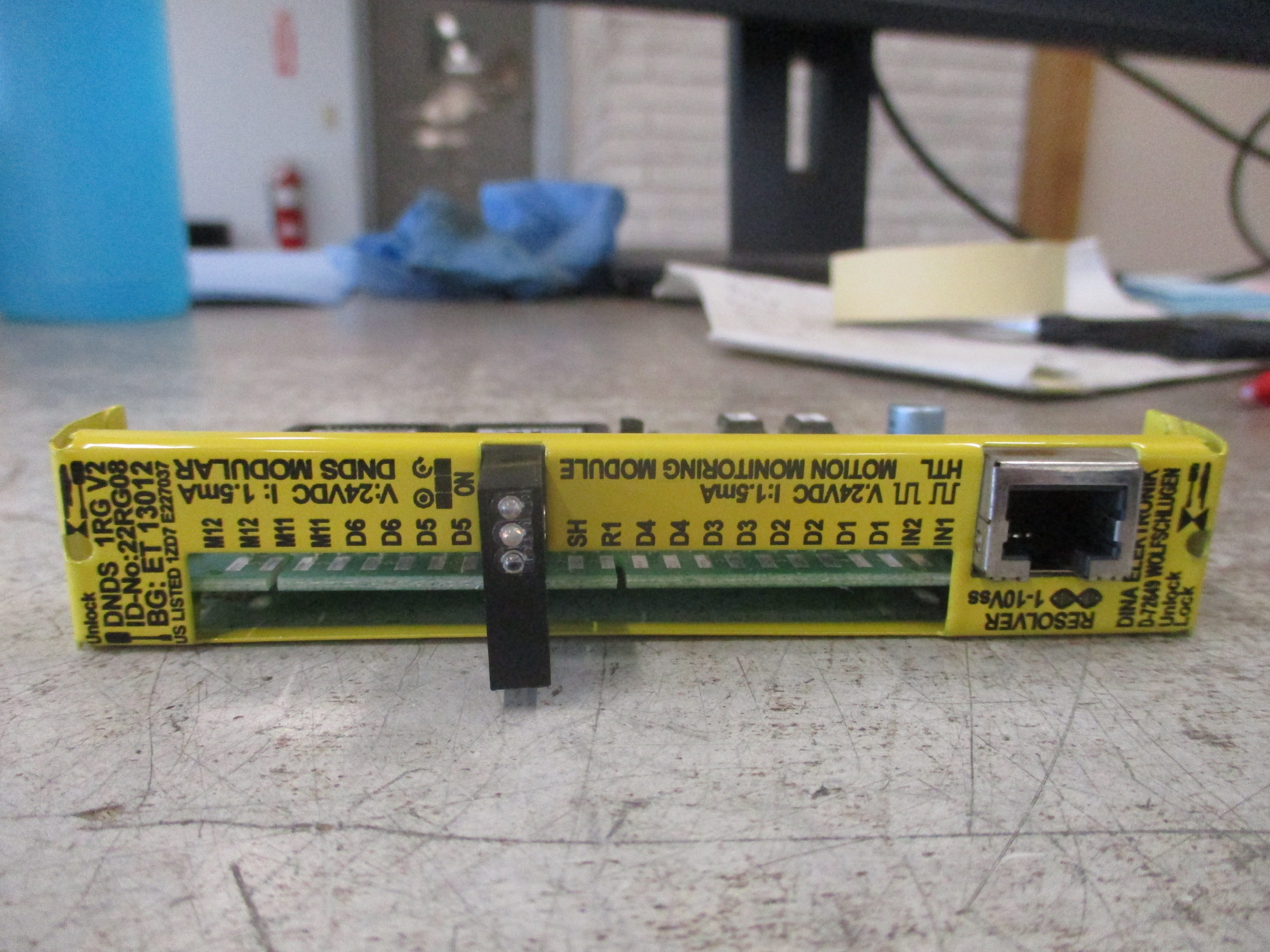 Dina Resolver Input Module DNDS 1RG Used