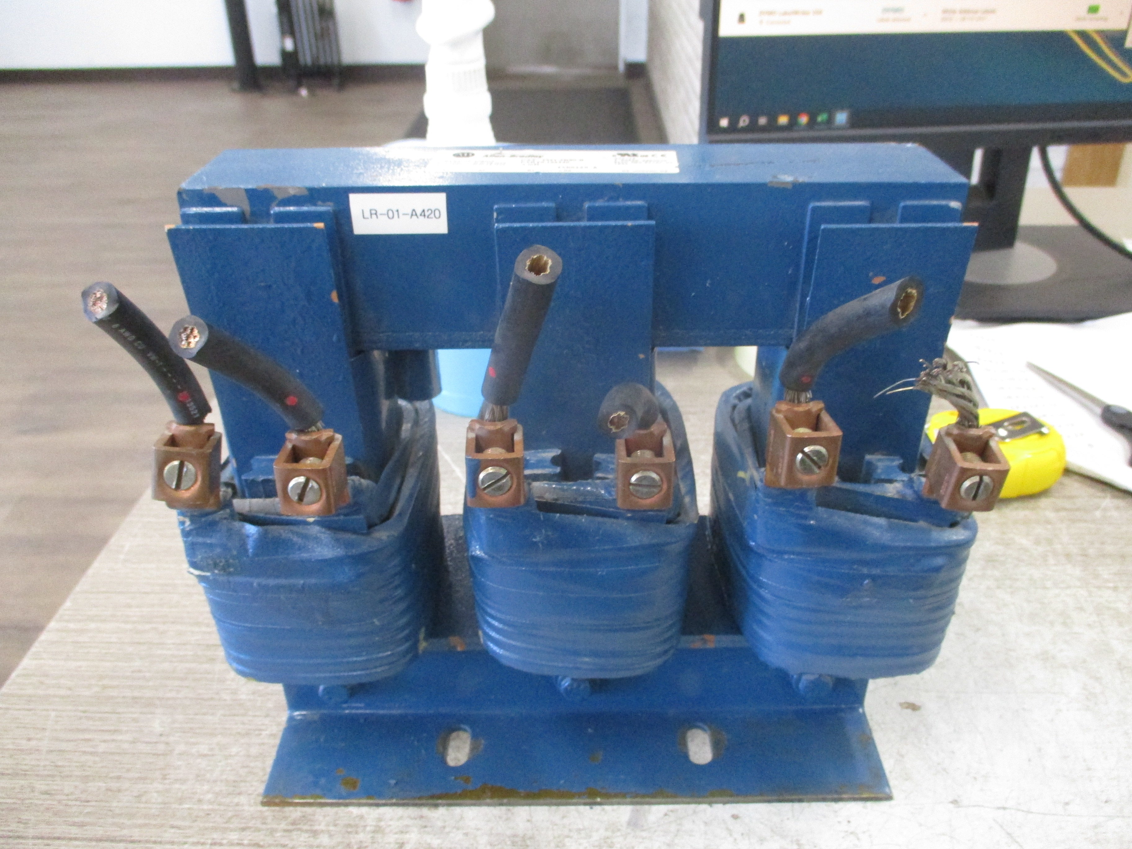 Allen-Bradley 3 Phase Line Reactor 1321-3R80-B 0.4mH 600V 50/60Hz