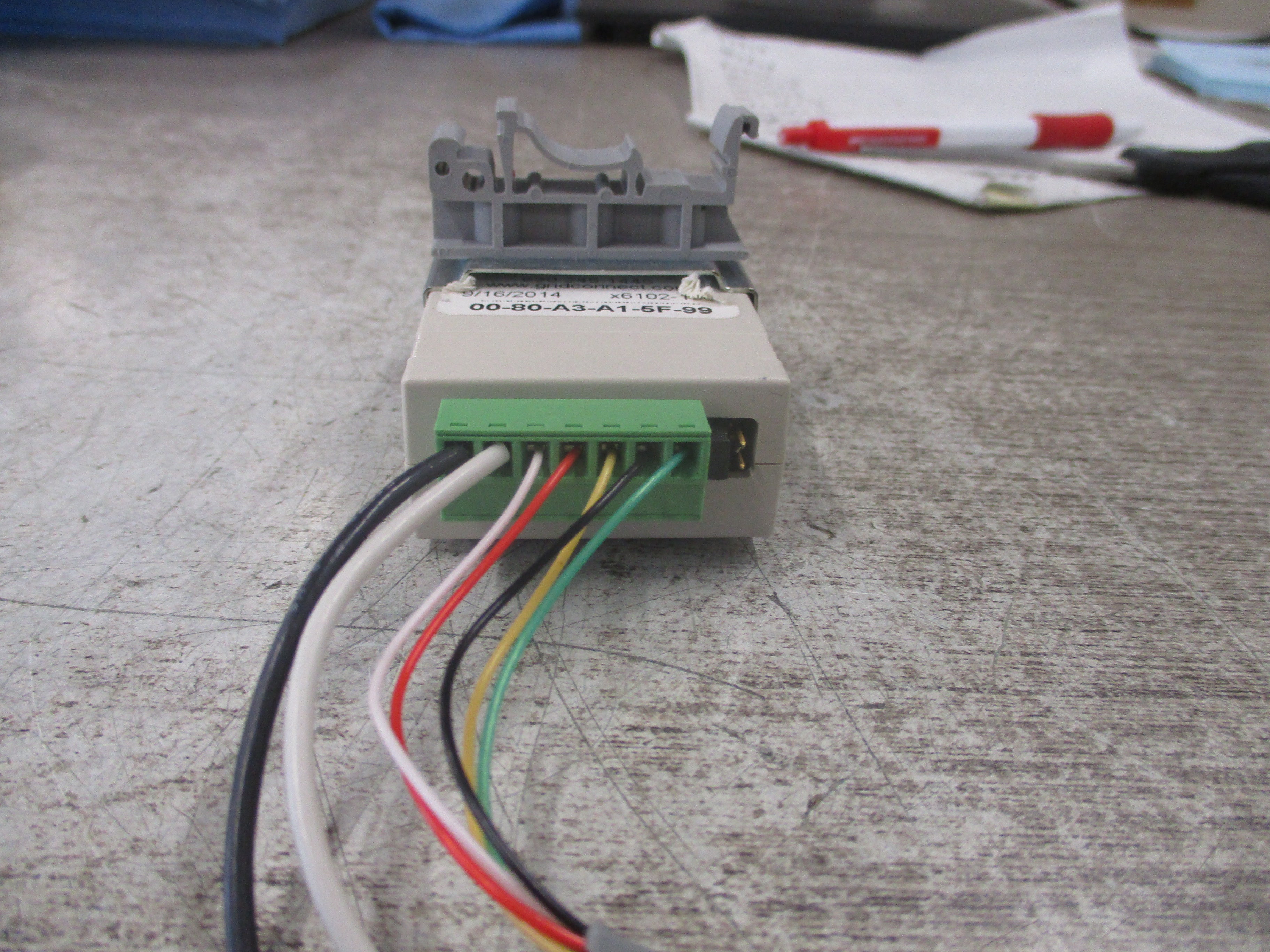 Gridconnect Modbus/TCP Ethernet to RS422/485 Adapter NET485 8-24VDC Used