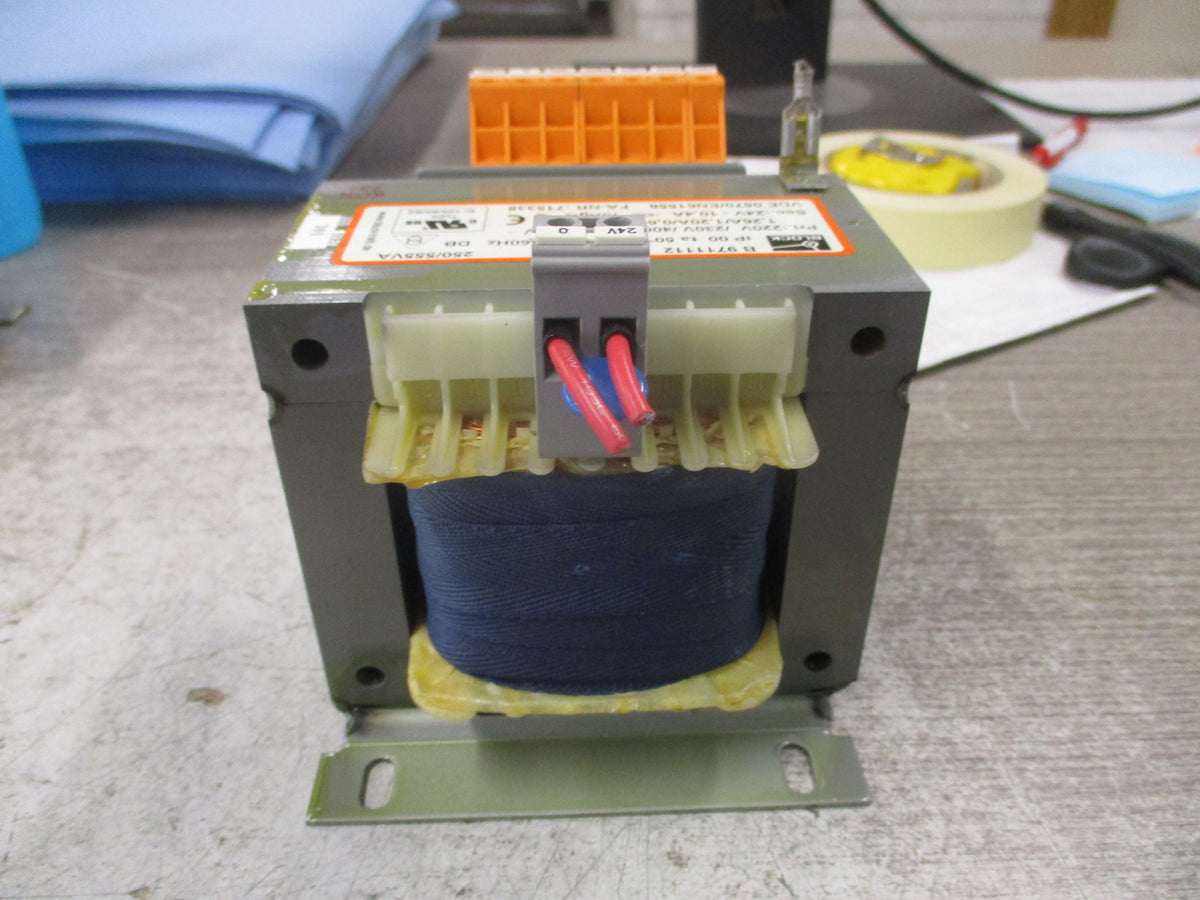 Block Transformer B 9711112 250/555VA Pri: 220/230/400/460V Sec: 24V 50-60Hz