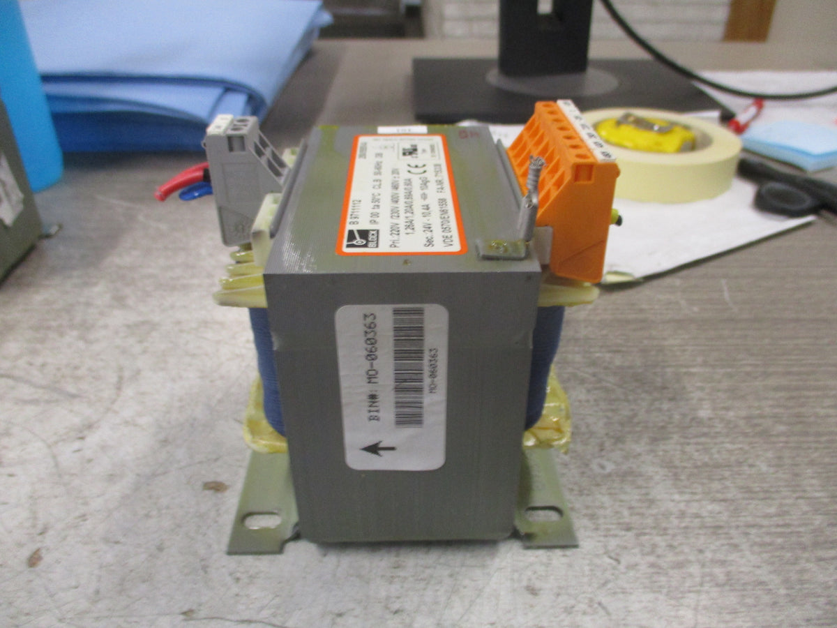 Block Transformer B 9711112 250/555VA Pri: 220/230/400/460V Sec: 24V 50-60Hz