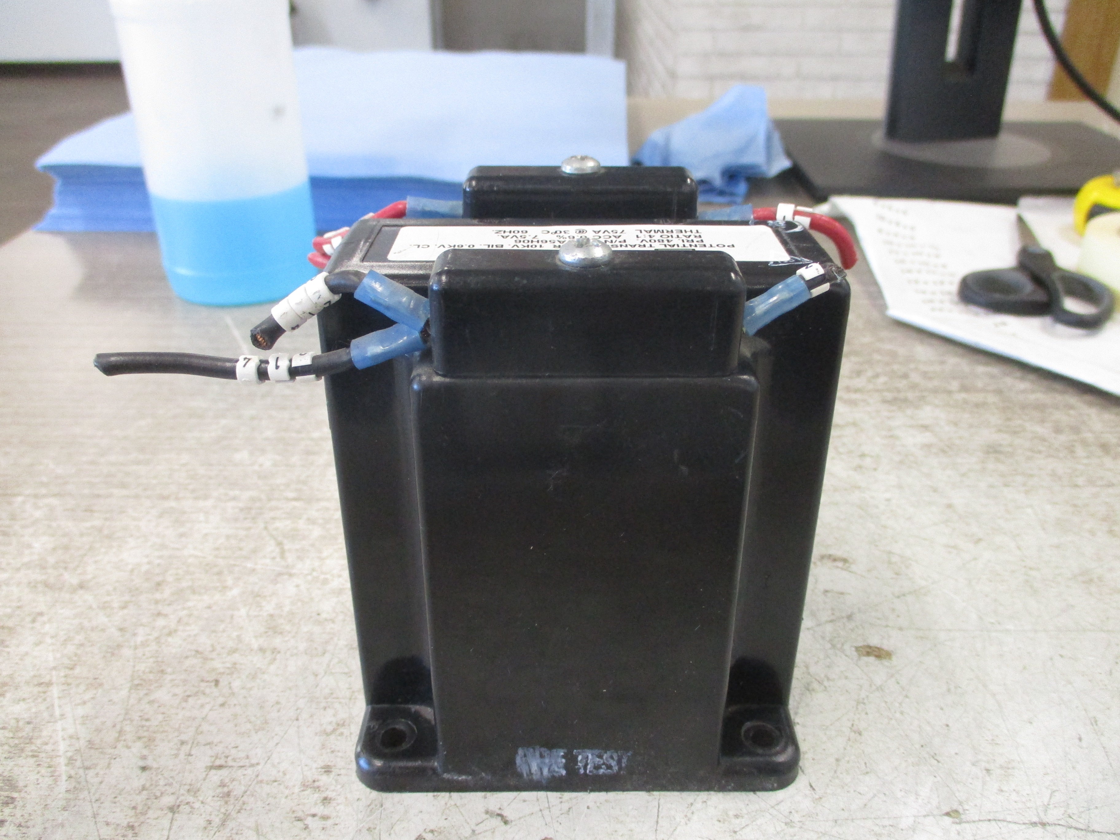 Cutler-Hammer Potential Transformer 4714A56H06 Pri: 480V Ratio 4:1 60Hz Used