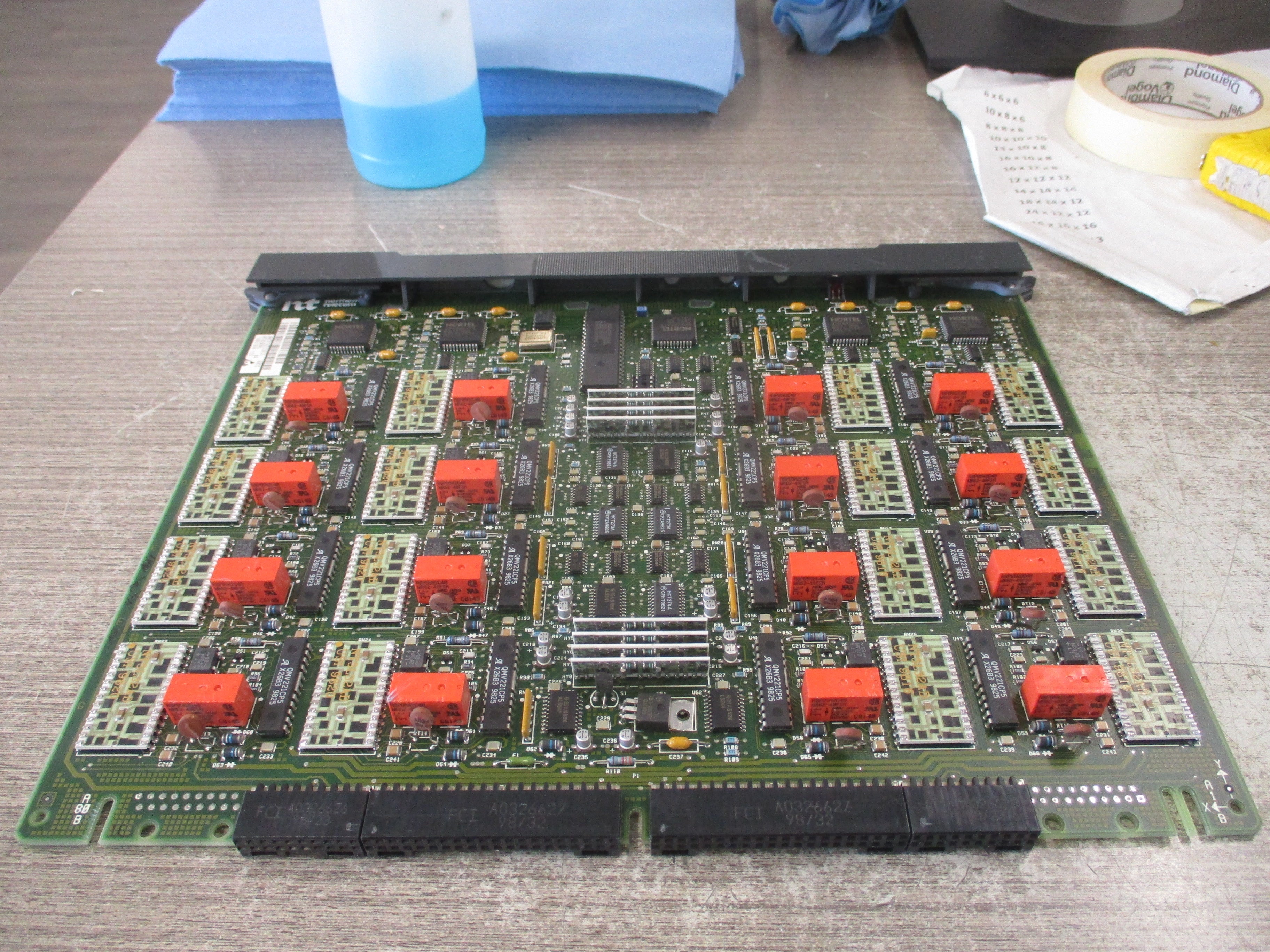 Nortel Meridian Analog Message/Waiting Line Card NT8D09AL Rlse 04 Used