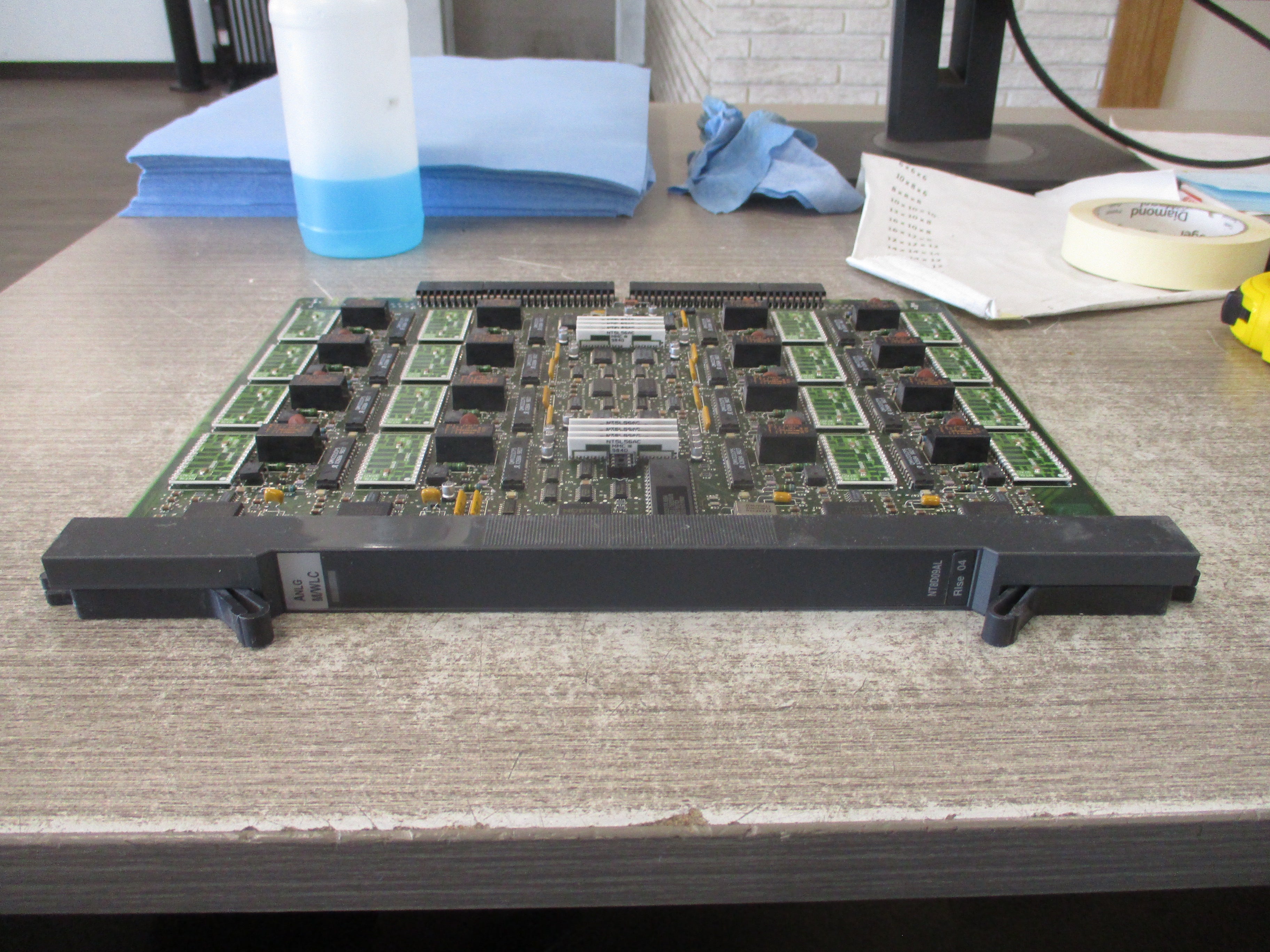 Nortel Meridian Analog Message/Waiting Line Card NT8D09AL Rlse 04 Used