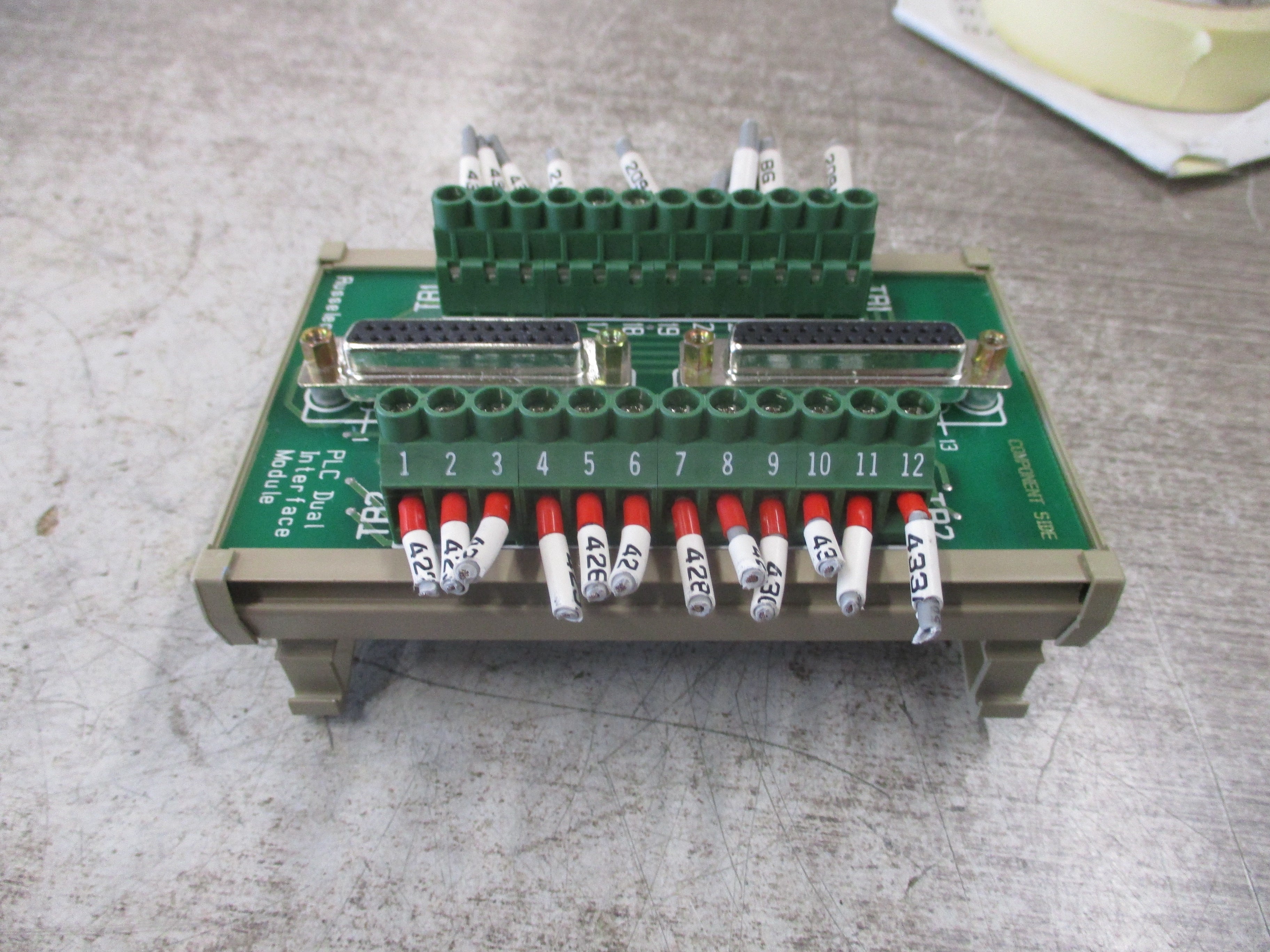 Russelectric PLC Dual Interface Module 00004A W/ Mount Used