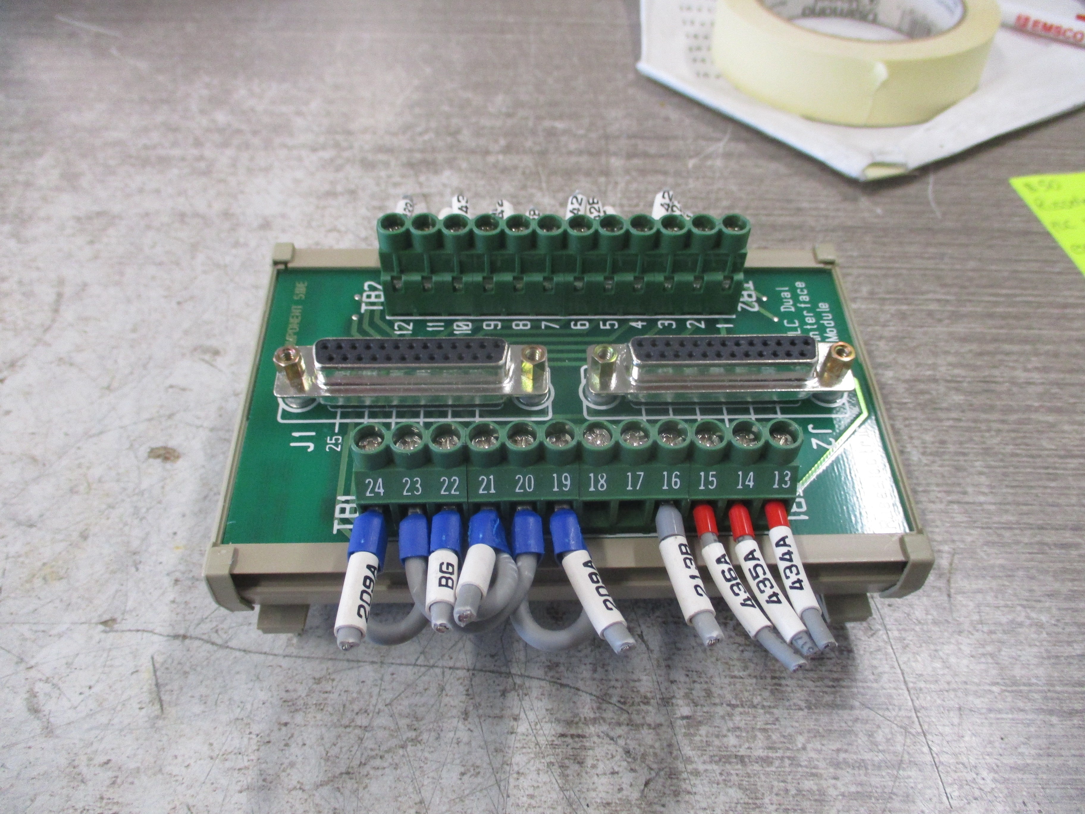 Russelectric PLC Dual Interface Module 00004A W/ Mount Used