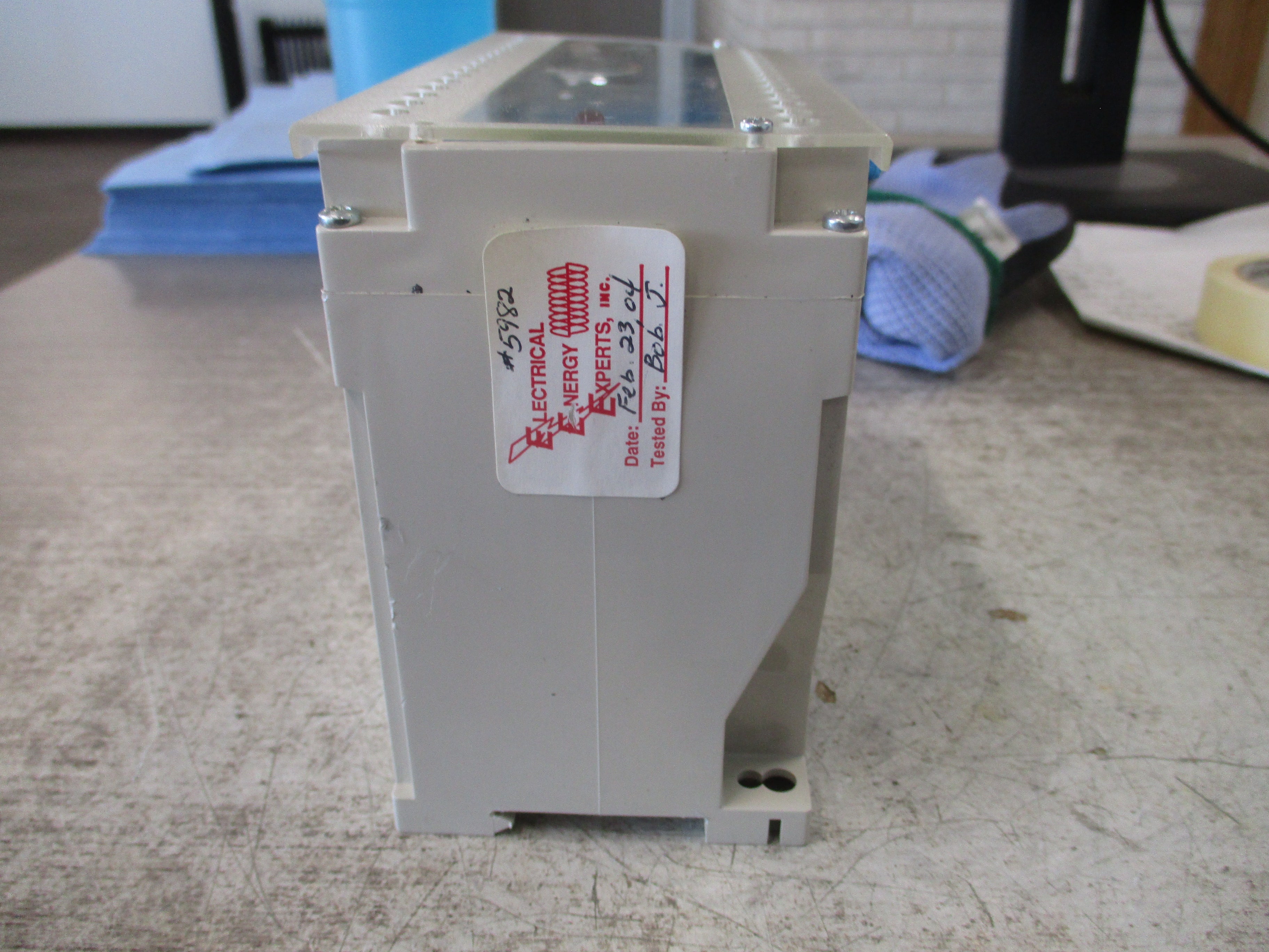 Crompton Protector Energize on Sync Relay 256-PLLU-PQBX-C6 120V 60Hz Used
