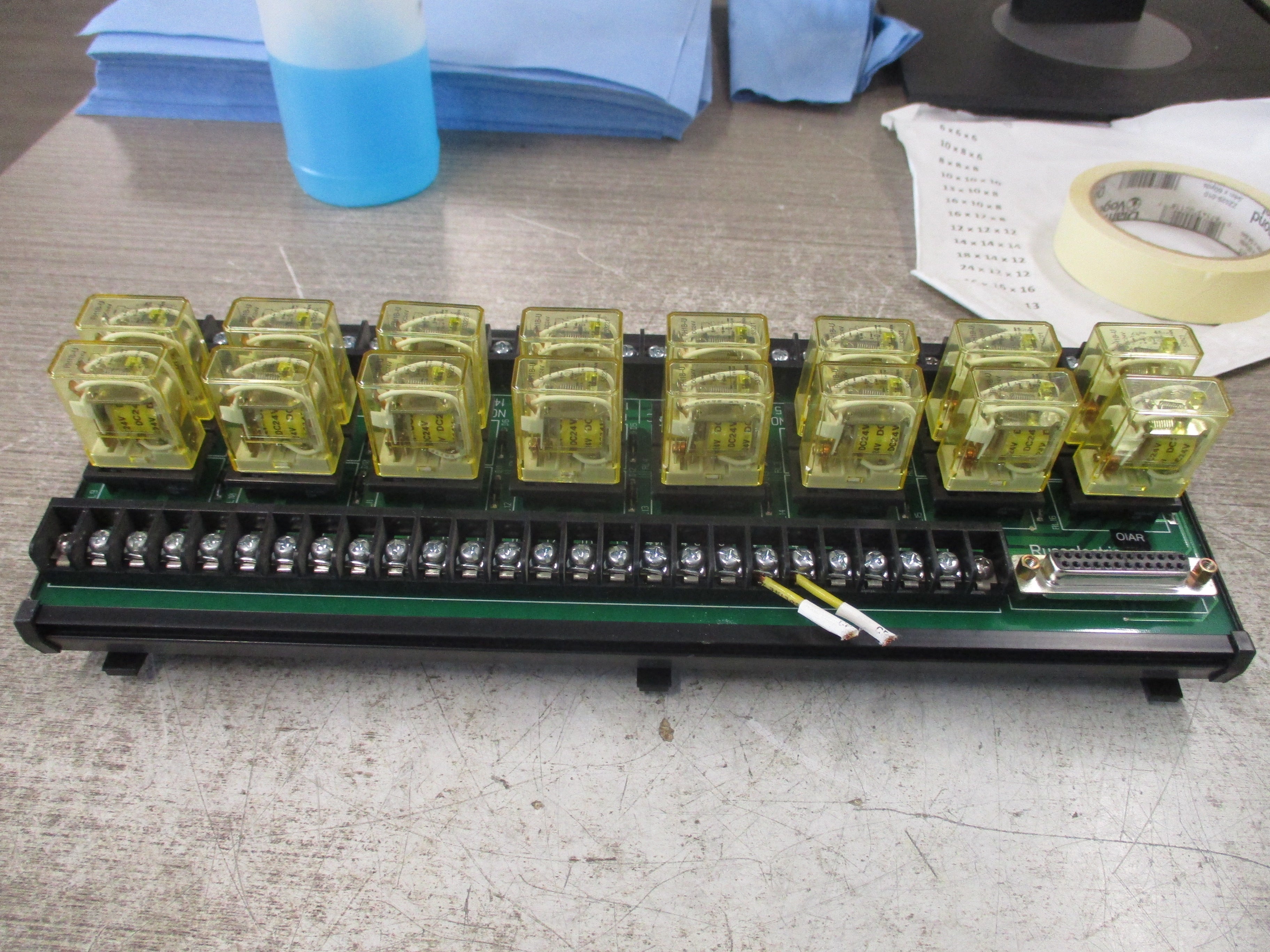 Russelectric Relay Board 02018A Used