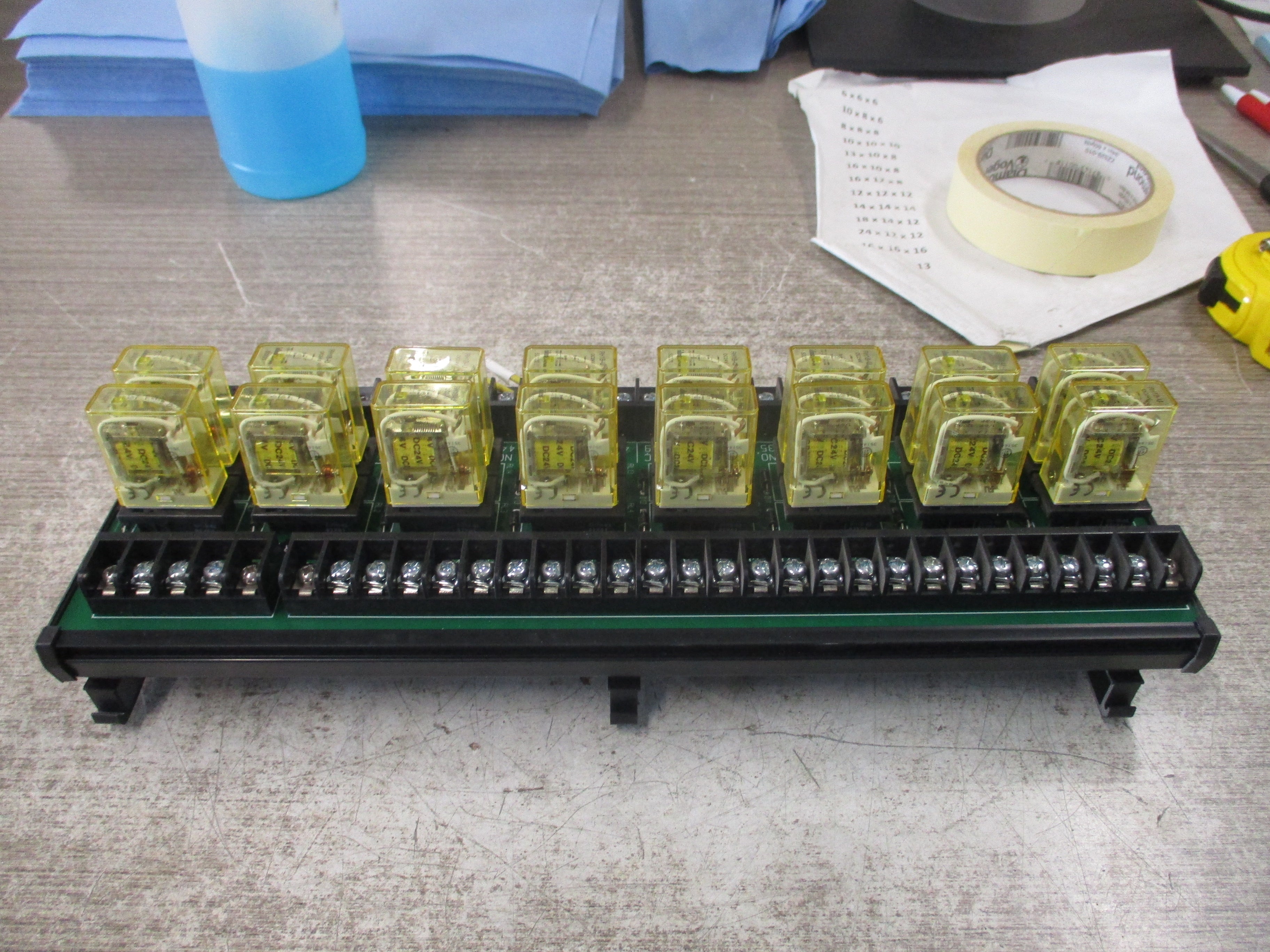 Russelectric Relay Board 02018A Used