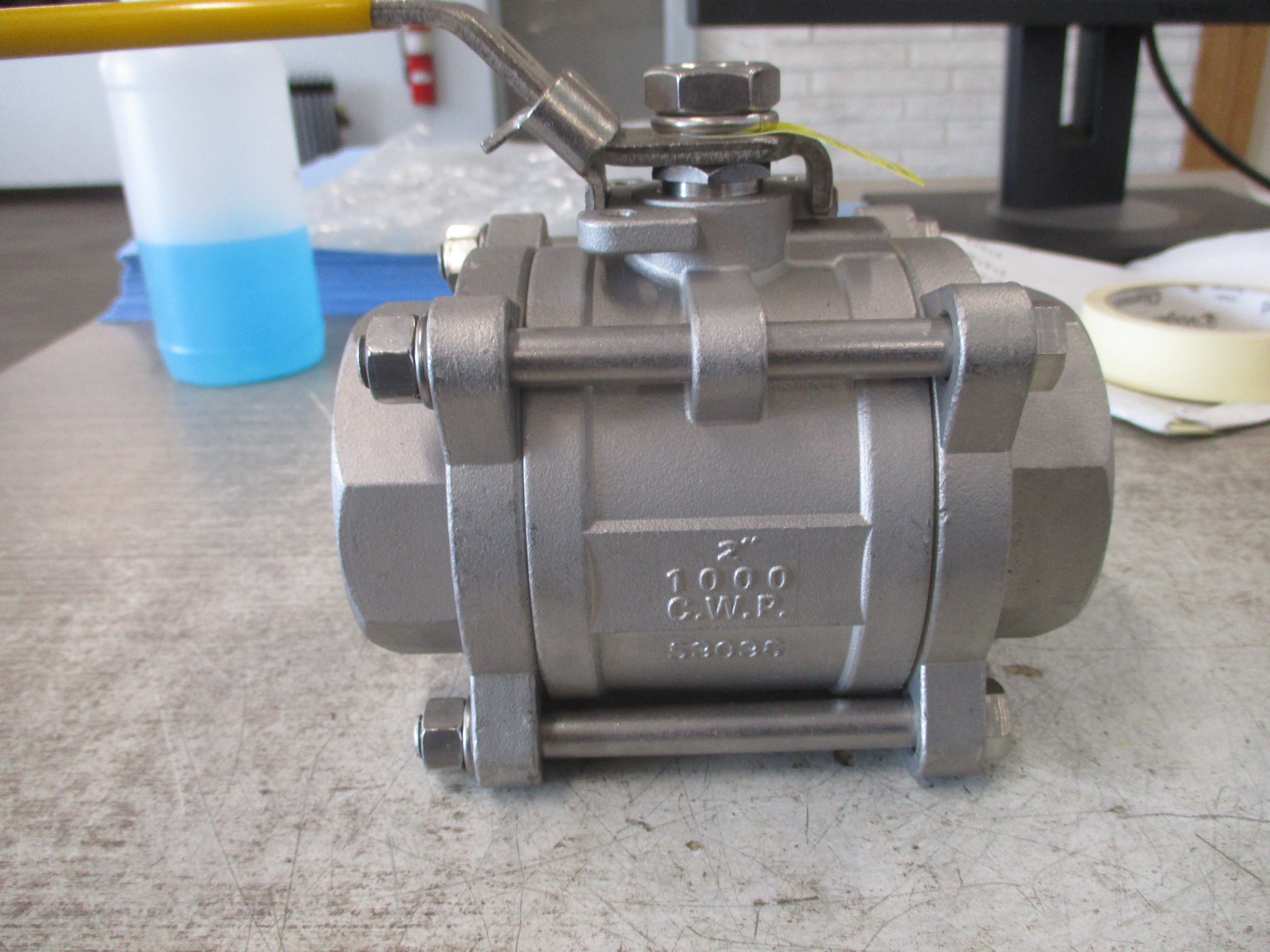 Sharpe Series 53036 Stainless Steel Ball Valve SV53036TE024 Size: 2 1/2"