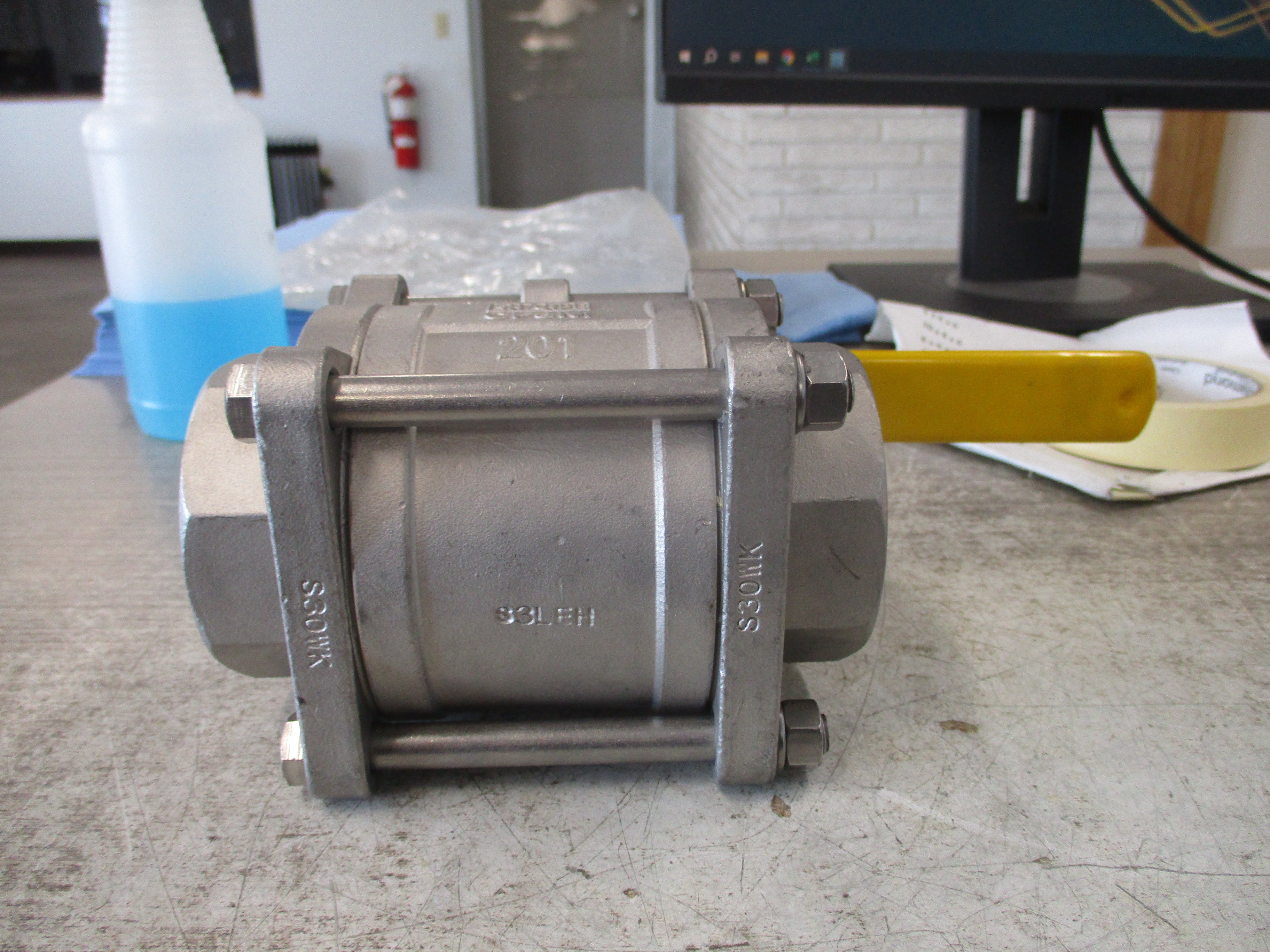 Sharpe Series 53036 Stainless Steel Ball Valve SV53036TE024 Size: 2 1/2"