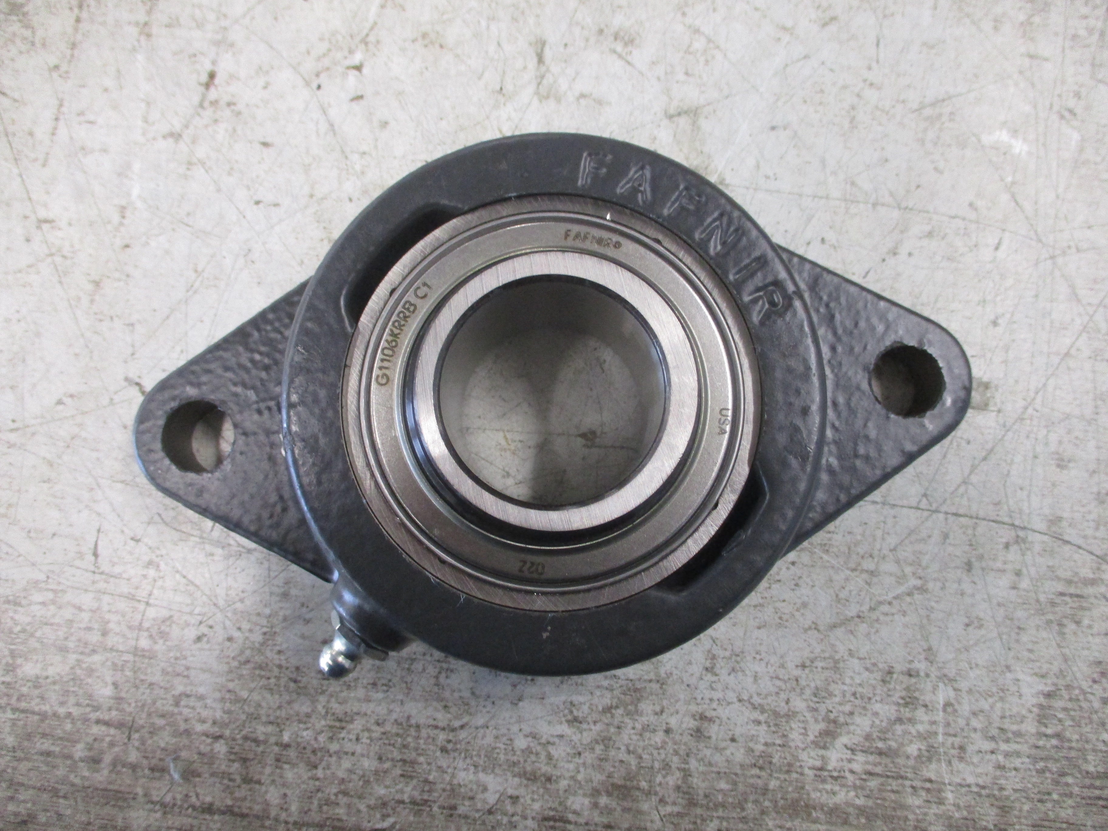 Fafnir Flange Bearing RCJT 1 3/8 Bore: 1 3/8" Used
