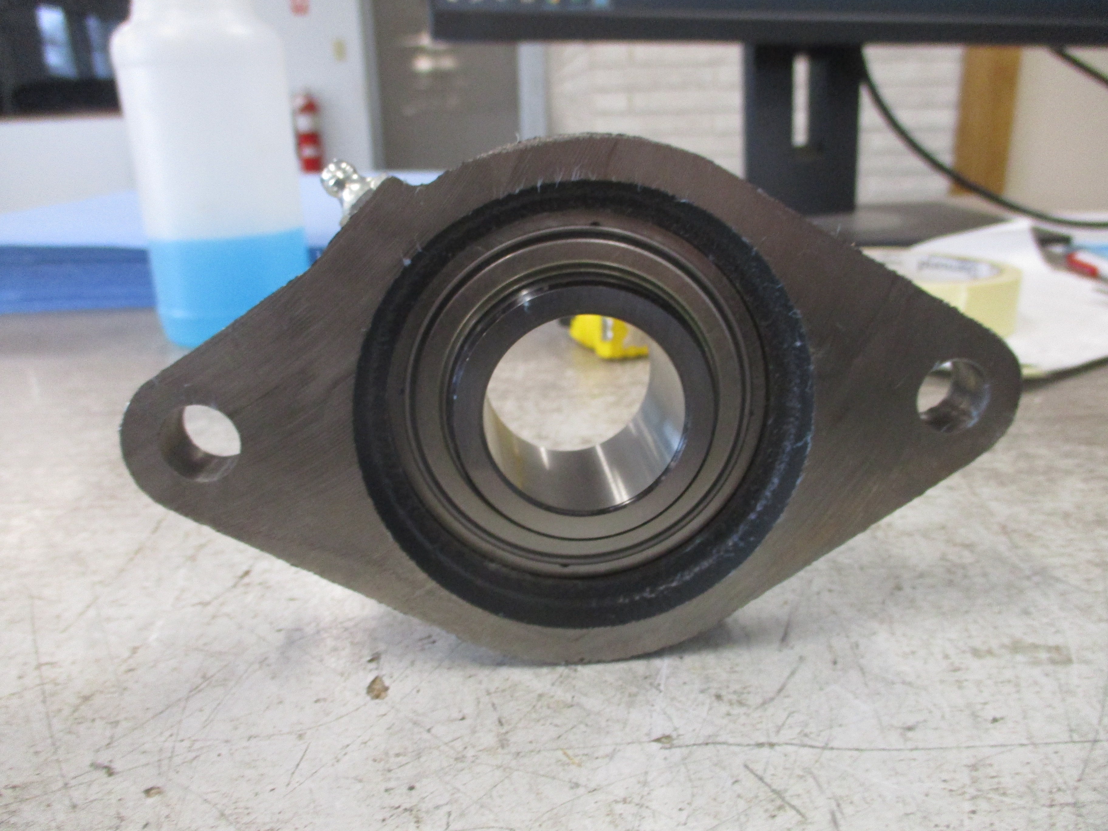 Fafnir Flange Bearing RCJT 1 3/8 Bore: 1 3/8" Used