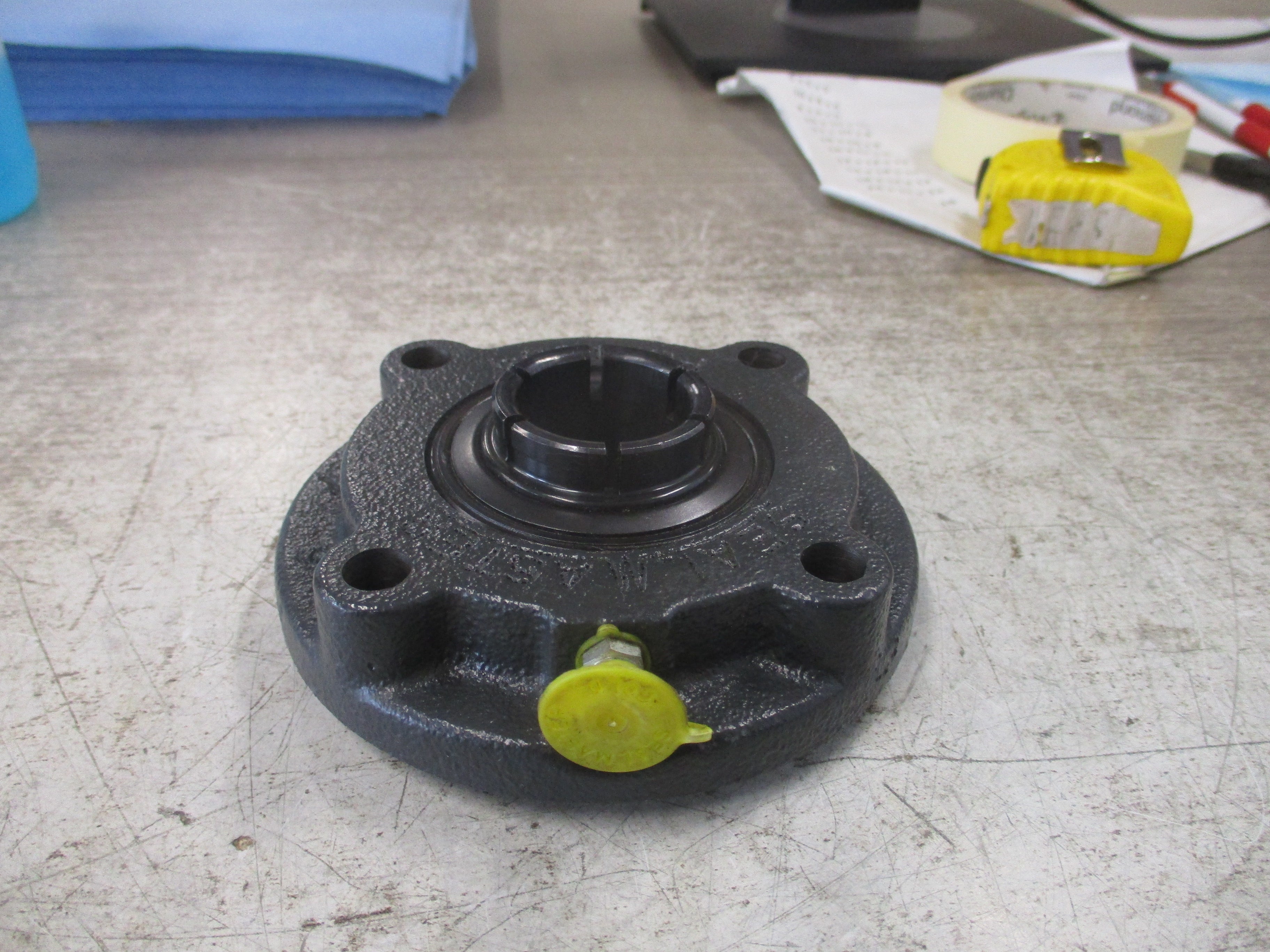 SealMaster Flange Bearing SFC-18T 1-1/8" Bore Used