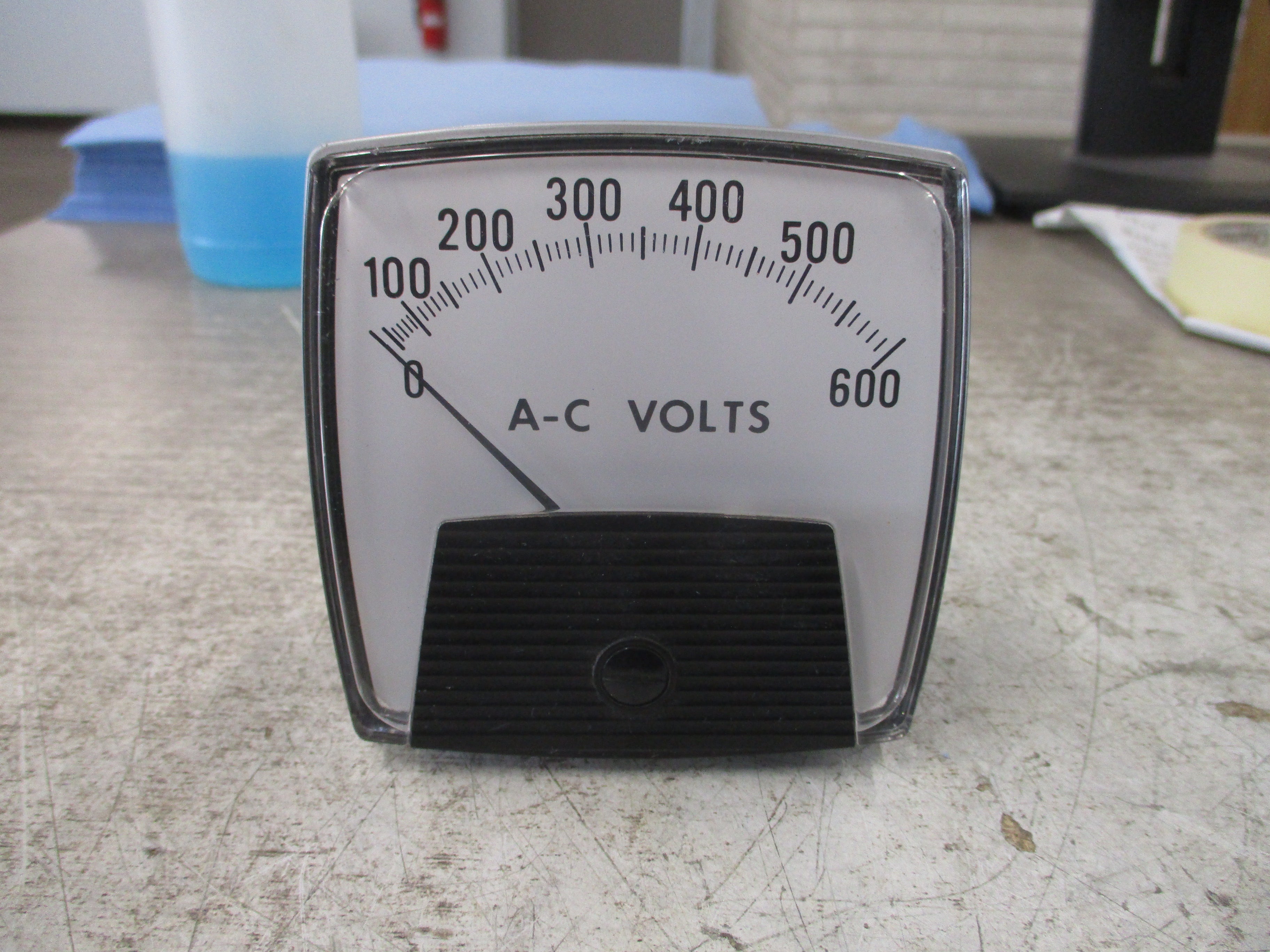 Calibron Instruments AC Voltmeter 250-344-SJSJ Range: 0-600V Used