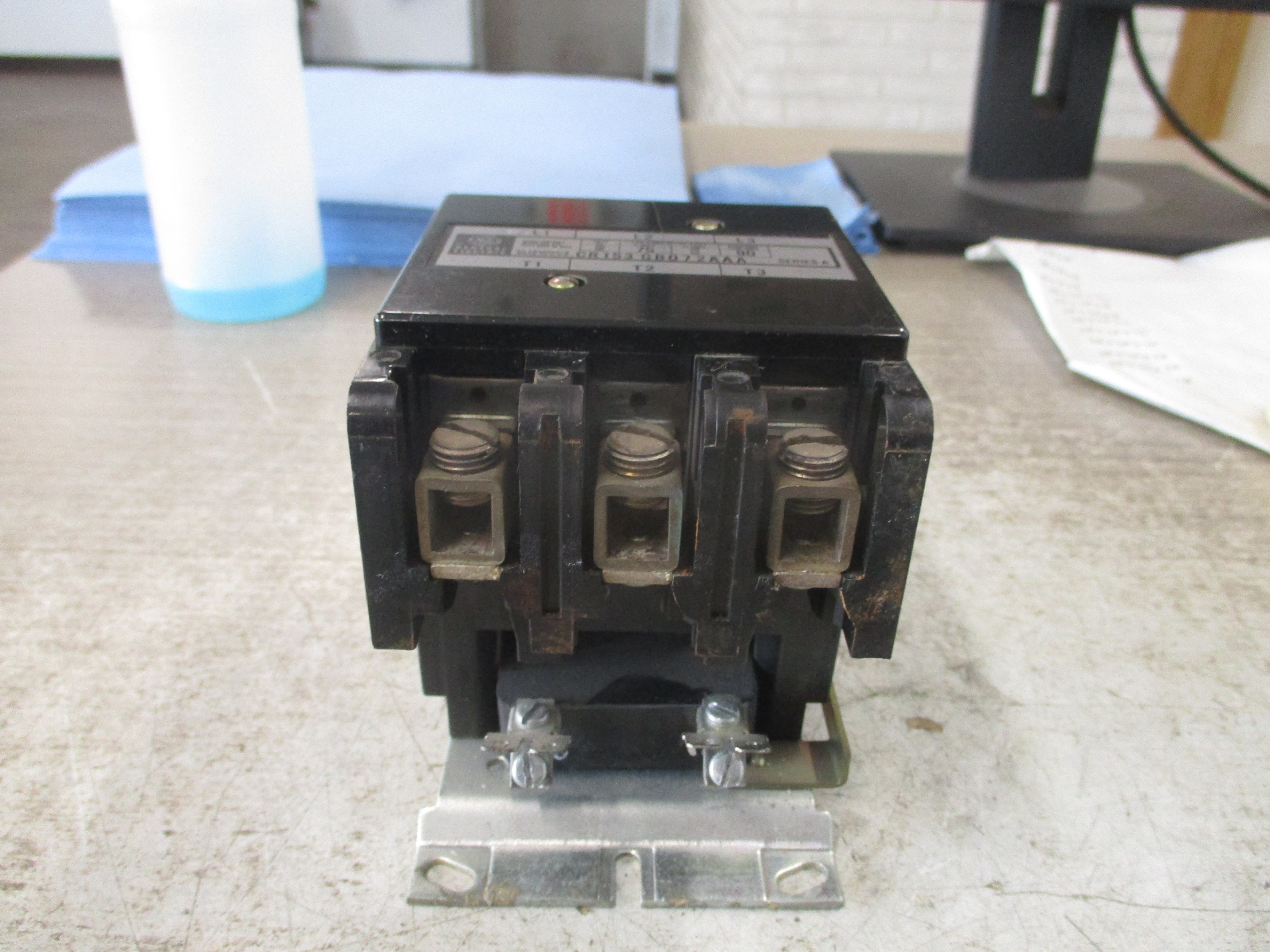 GE Contactor CR153 GB072AAA Ser. A 115-120V Coil 75A 600V Used