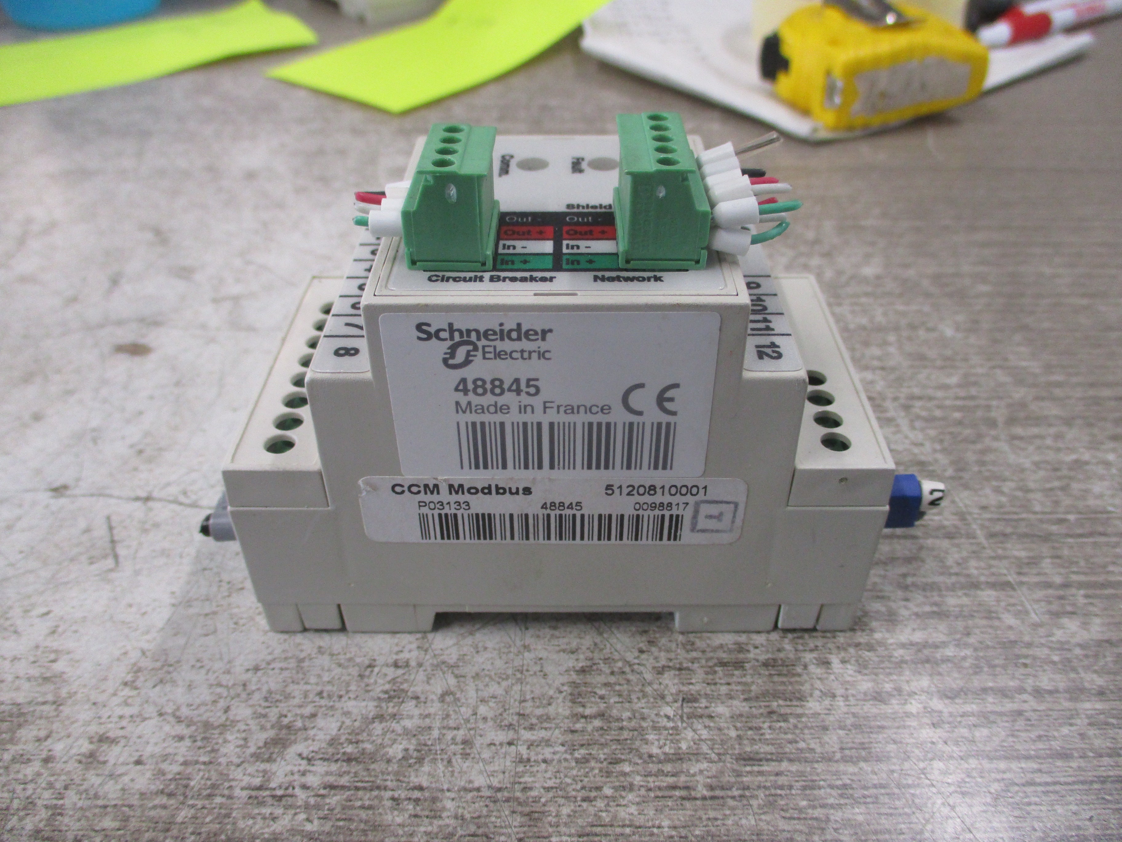 Square D CCM Modbus Module S48377 Used