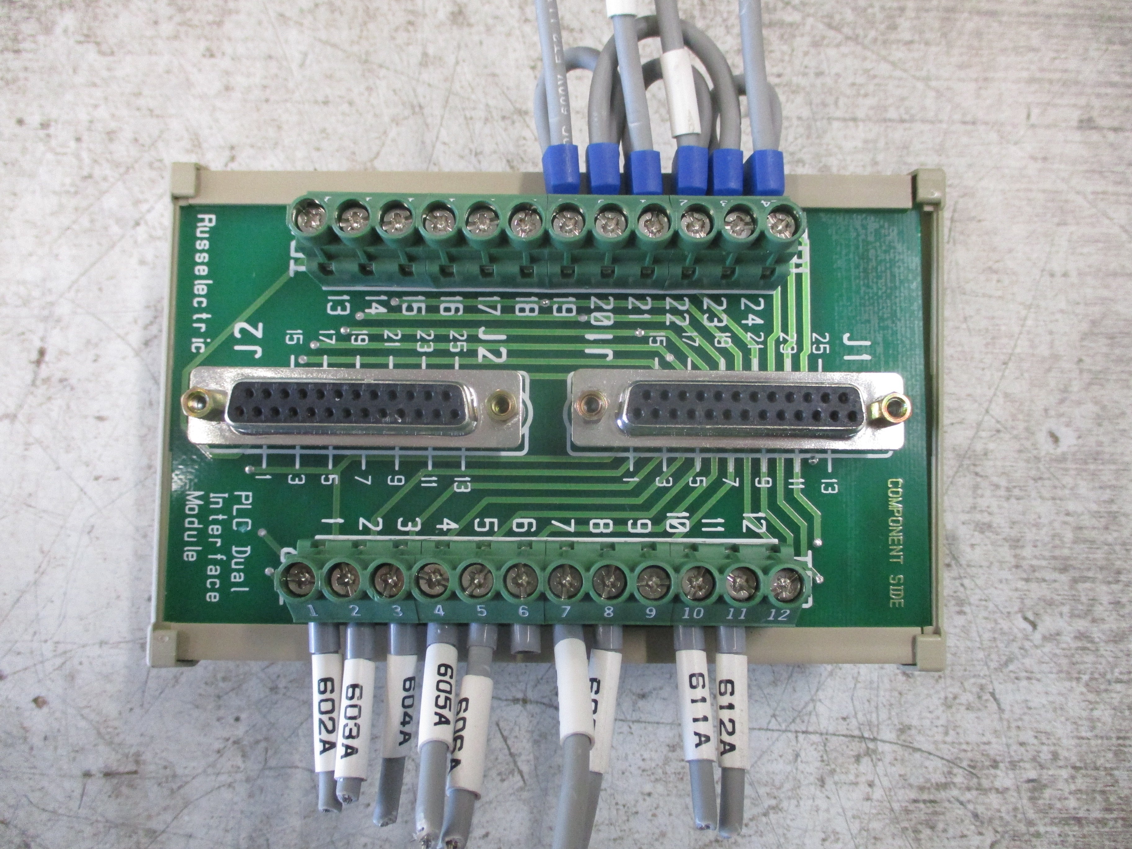 Russelectric PLC Dual Interface Module 00004A W/Mount Used