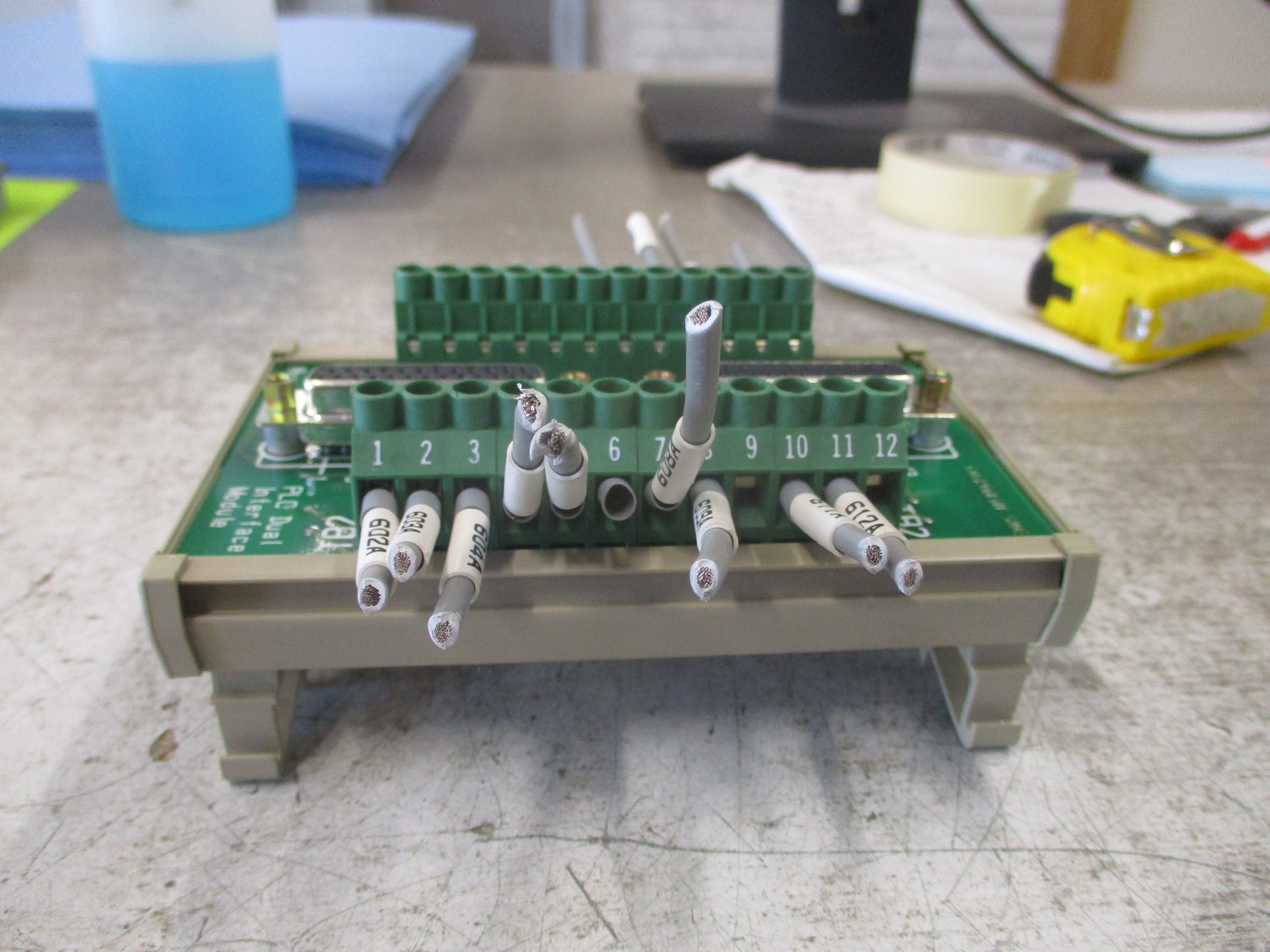 Russelectric PLC Dual Interface Module 00004A W/Mount Used