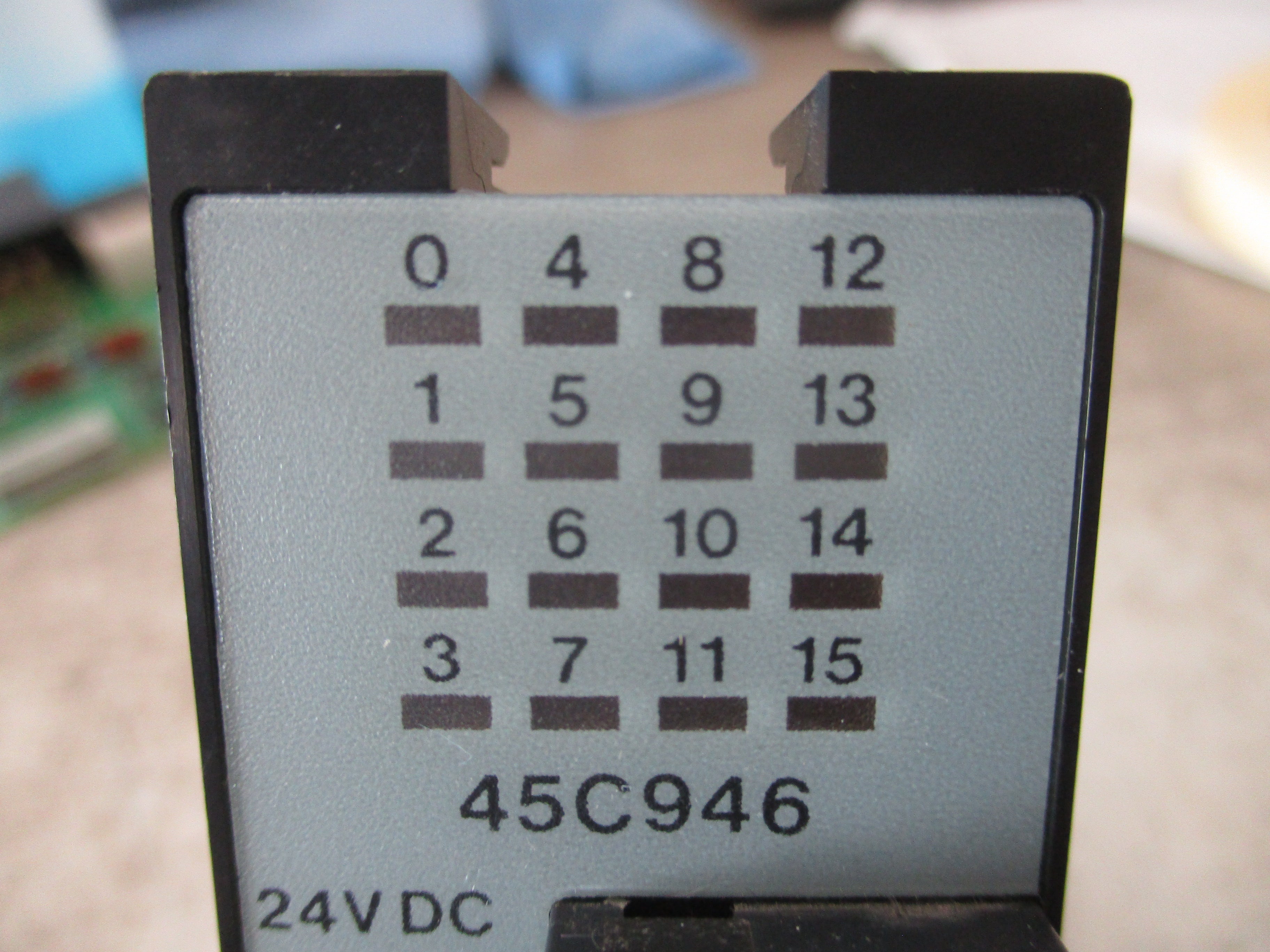 Reliance Electric Input Module 45C946 24VDC Used