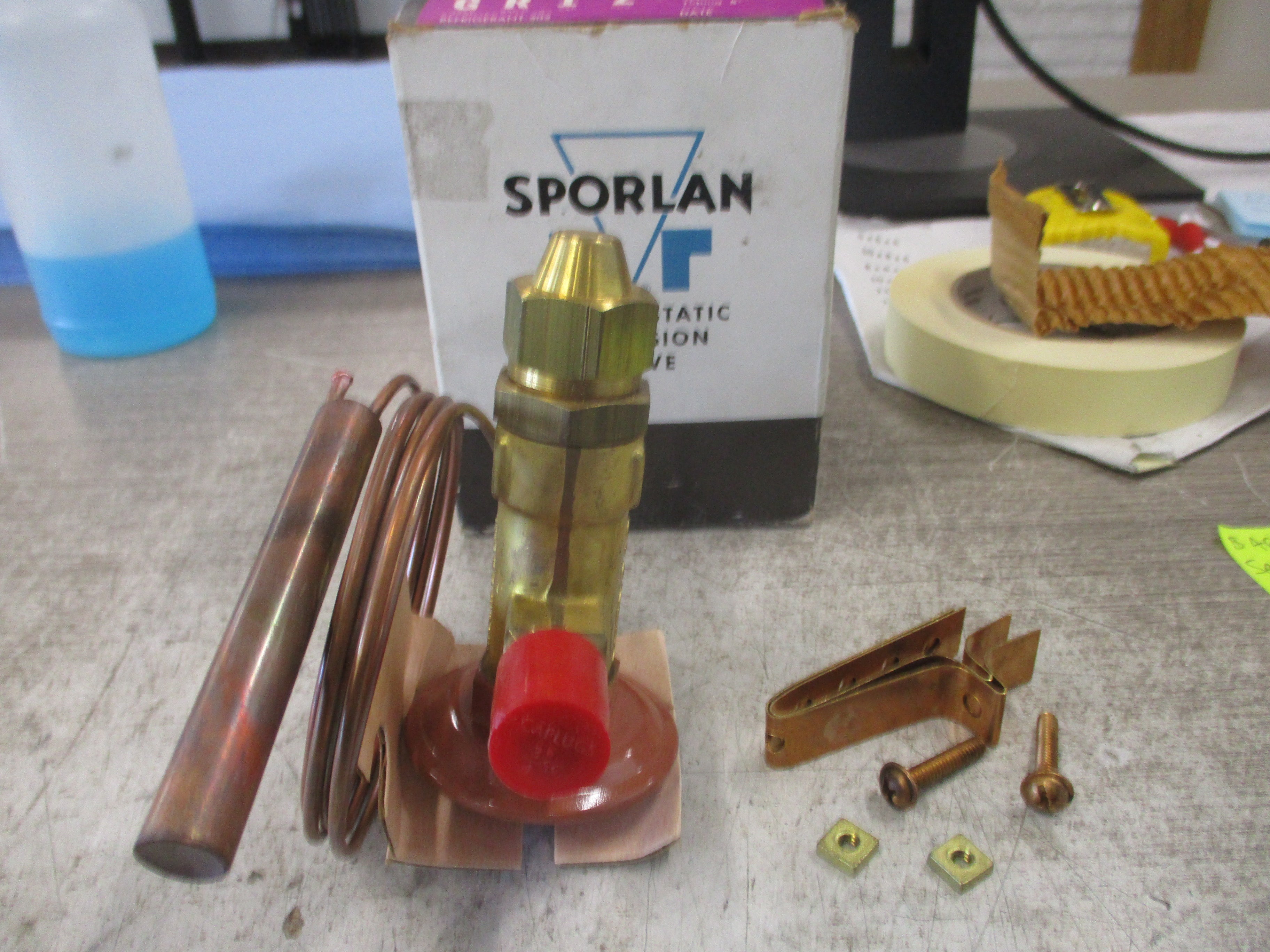Sporlan Thermostatic Expansion Valve GR1Z Inlet: 3/8" Flare Outlet: 1/2" Flare