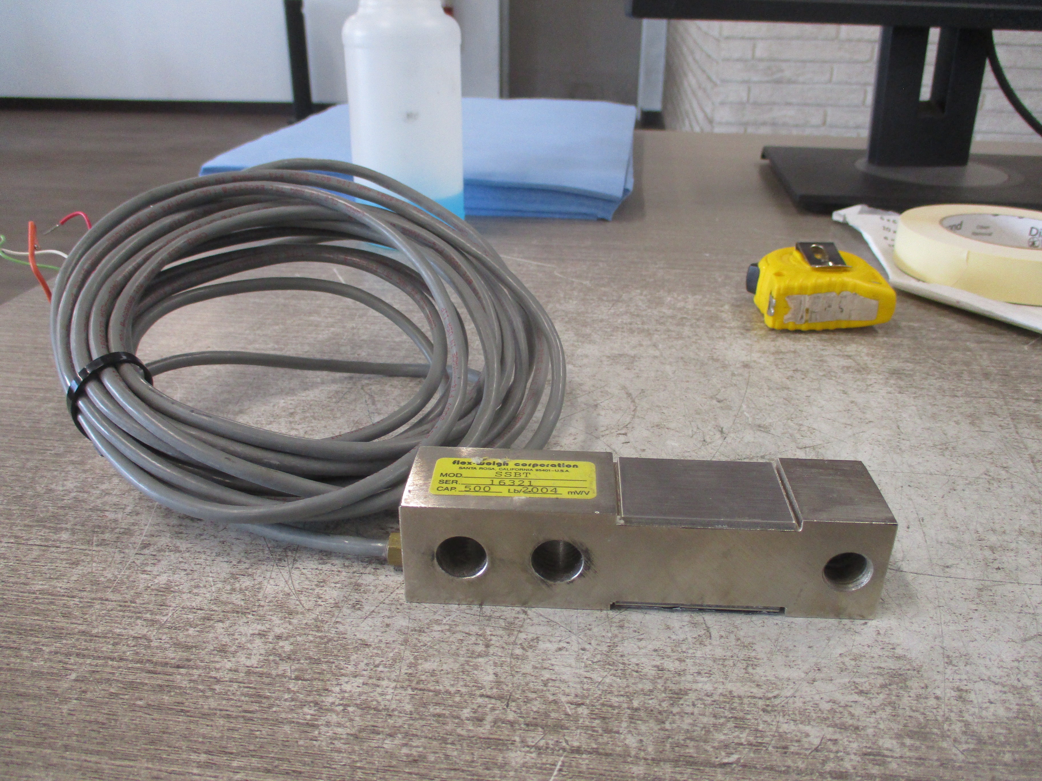 Flex-Weigh Artech SSBT 500lb Capacity 2.004 mV/V Used