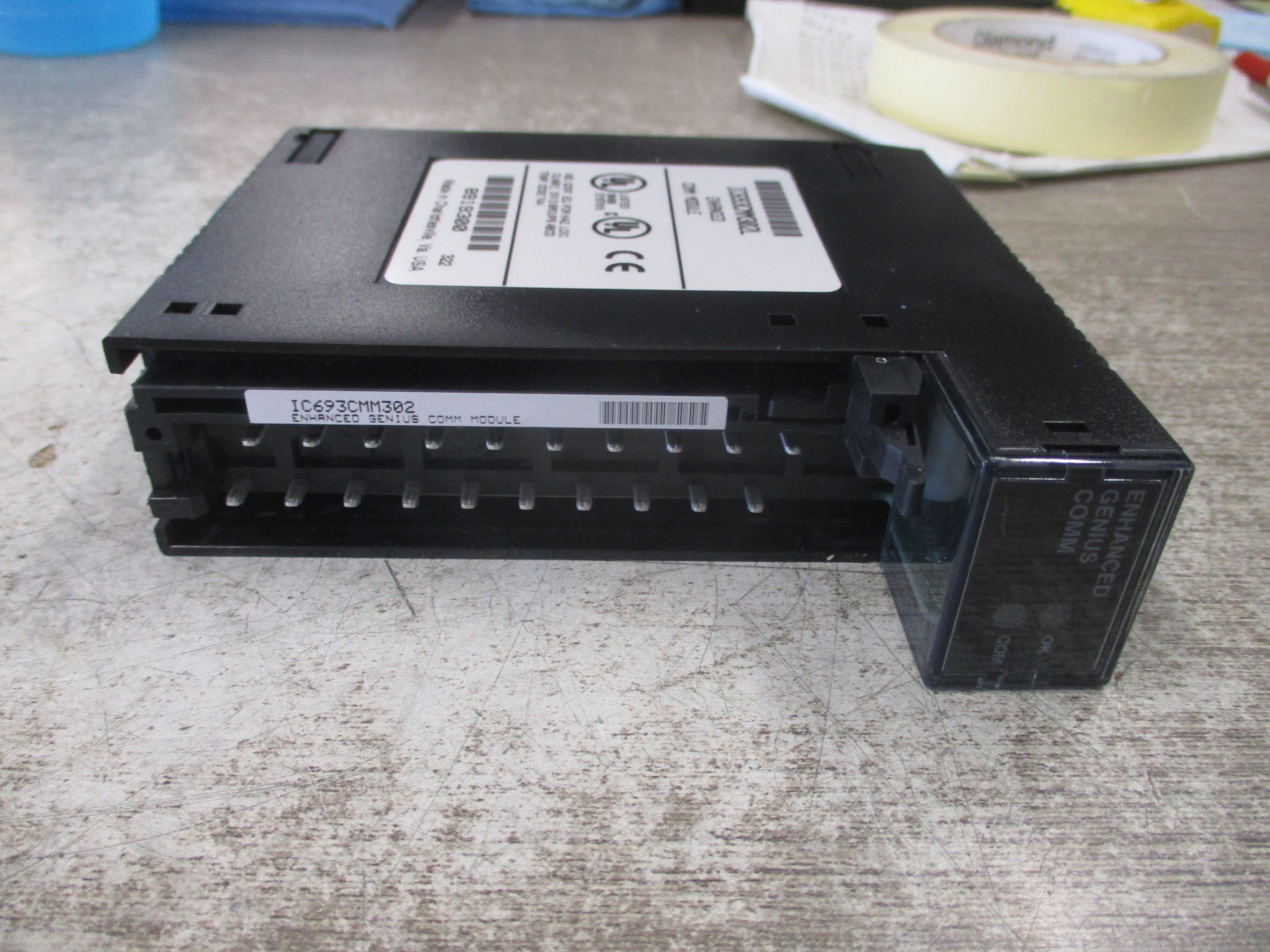 GE Fanuc Enhanced Comm. Module IC693CMM302L *No Terminal* Used
