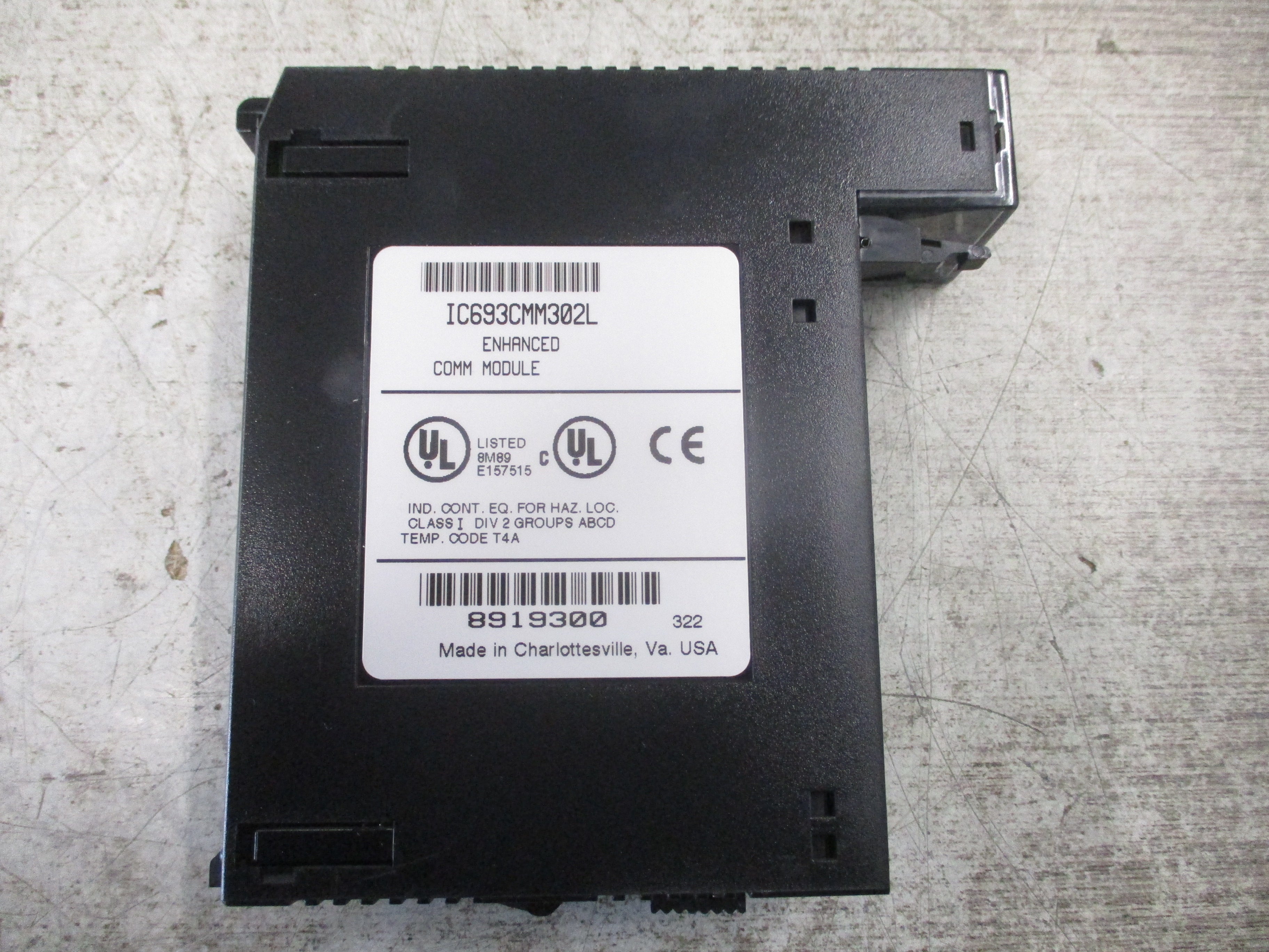 GE Fanuc Enhanced Comm. Module IC693CMM302L *No Terminal* Used