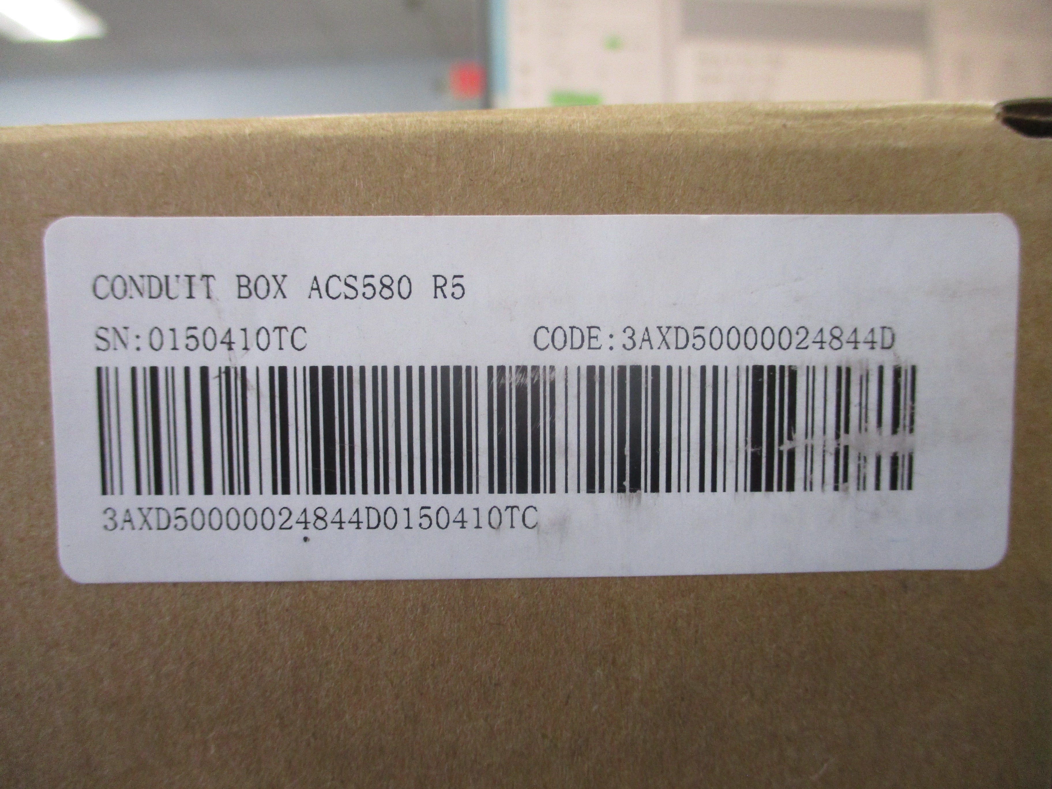 ABB ACS580 R5 Conduit Box 3AXD50000024844D New Surplus