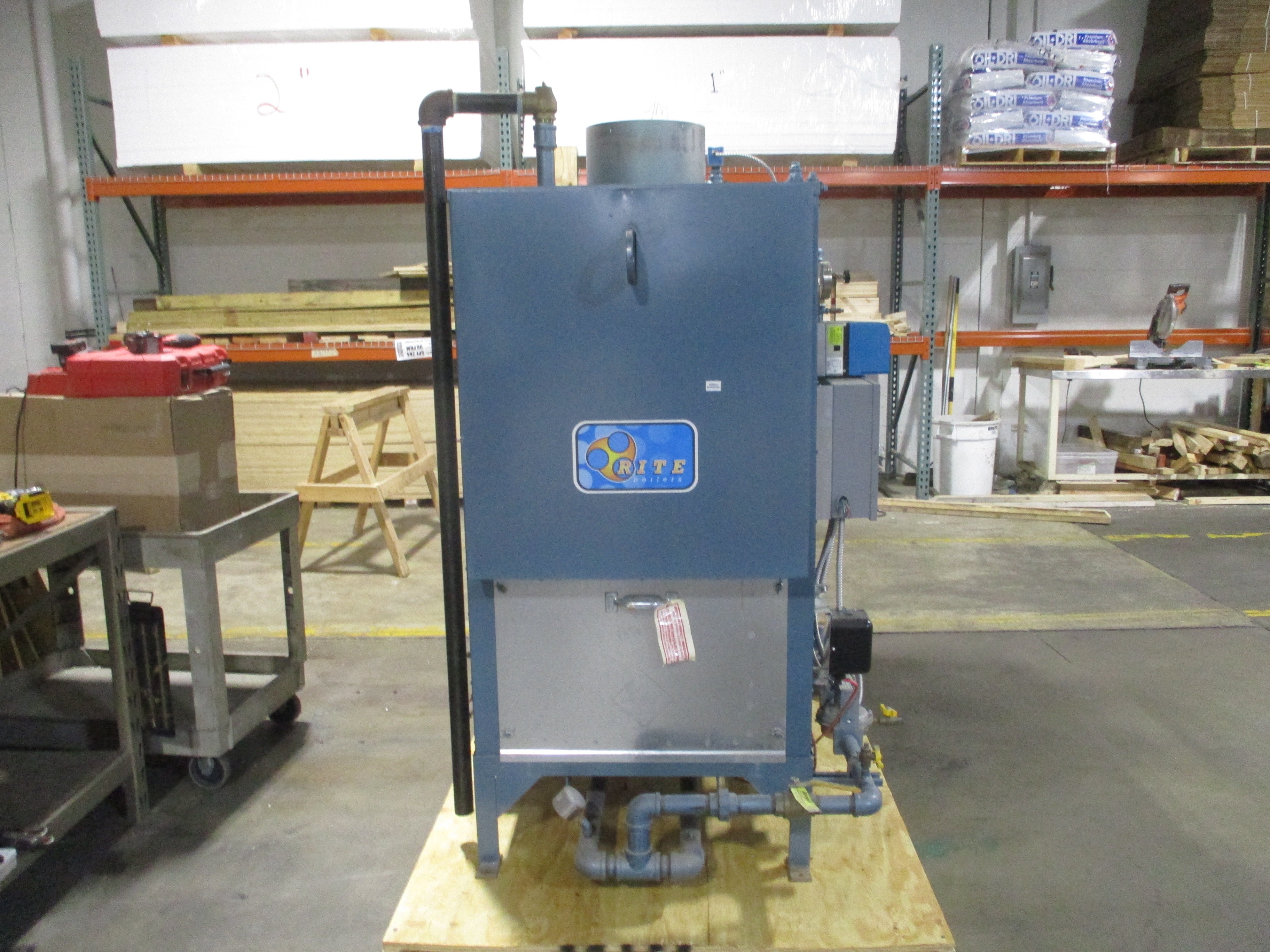 Rite Low Pressure Steam Boiler 120 S 1,200,000 BTU Input Per Hour 15PSI Max