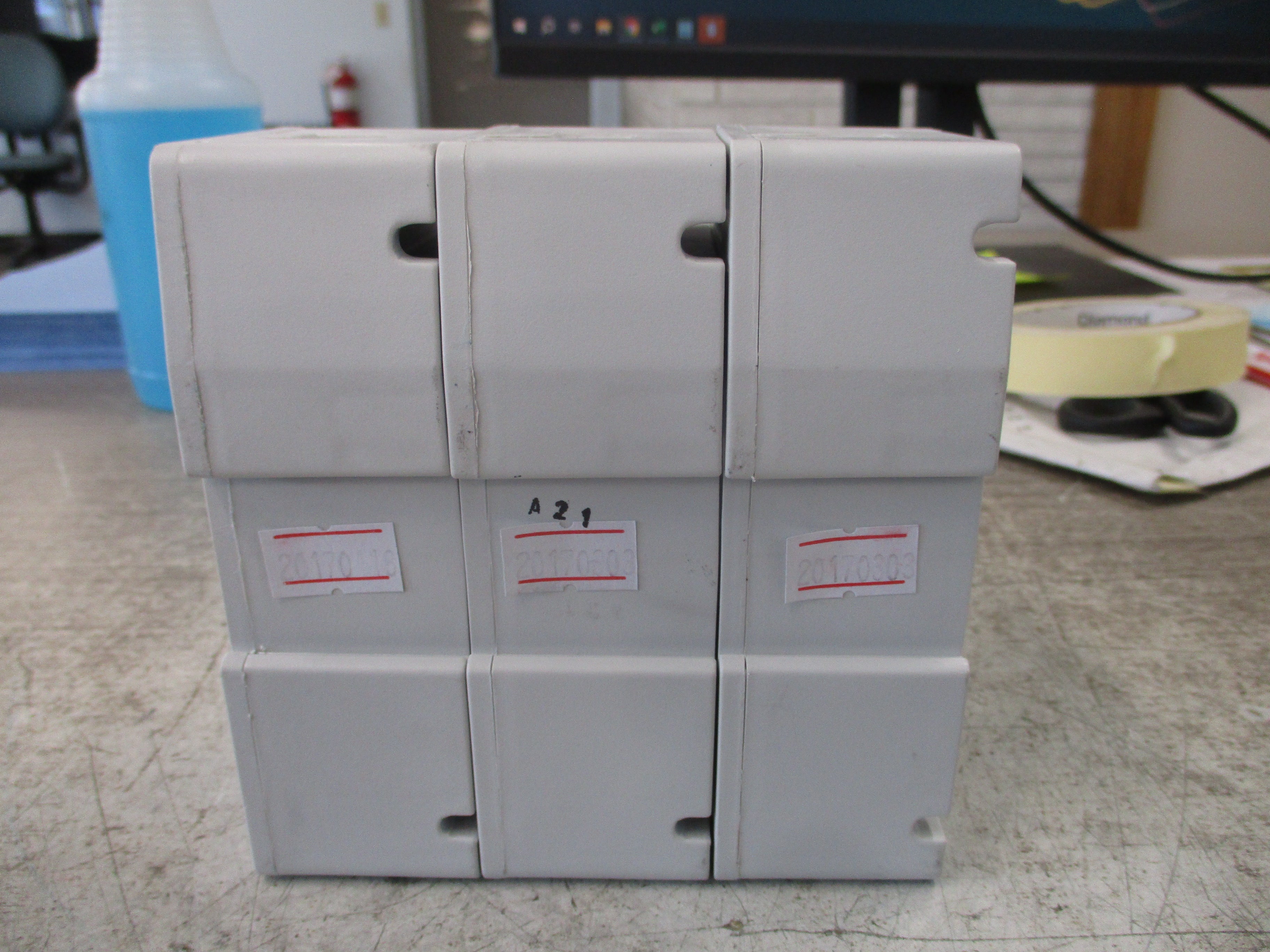 Cooper Bussmann Fuse Holder CH60J3I 60A 600V 3P Used