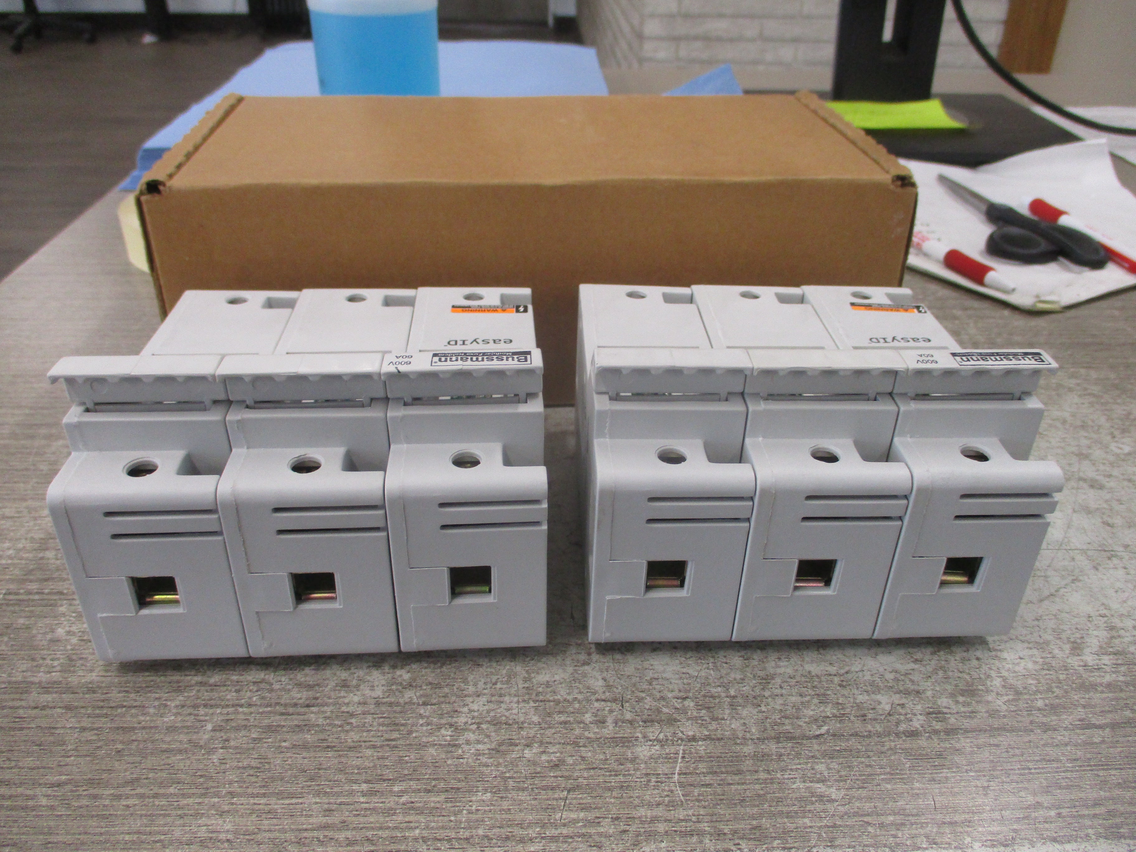 Cooper Bussmann Fuse Holder CH60J3I 60A 600V 3P *Box of 2* New Surplus