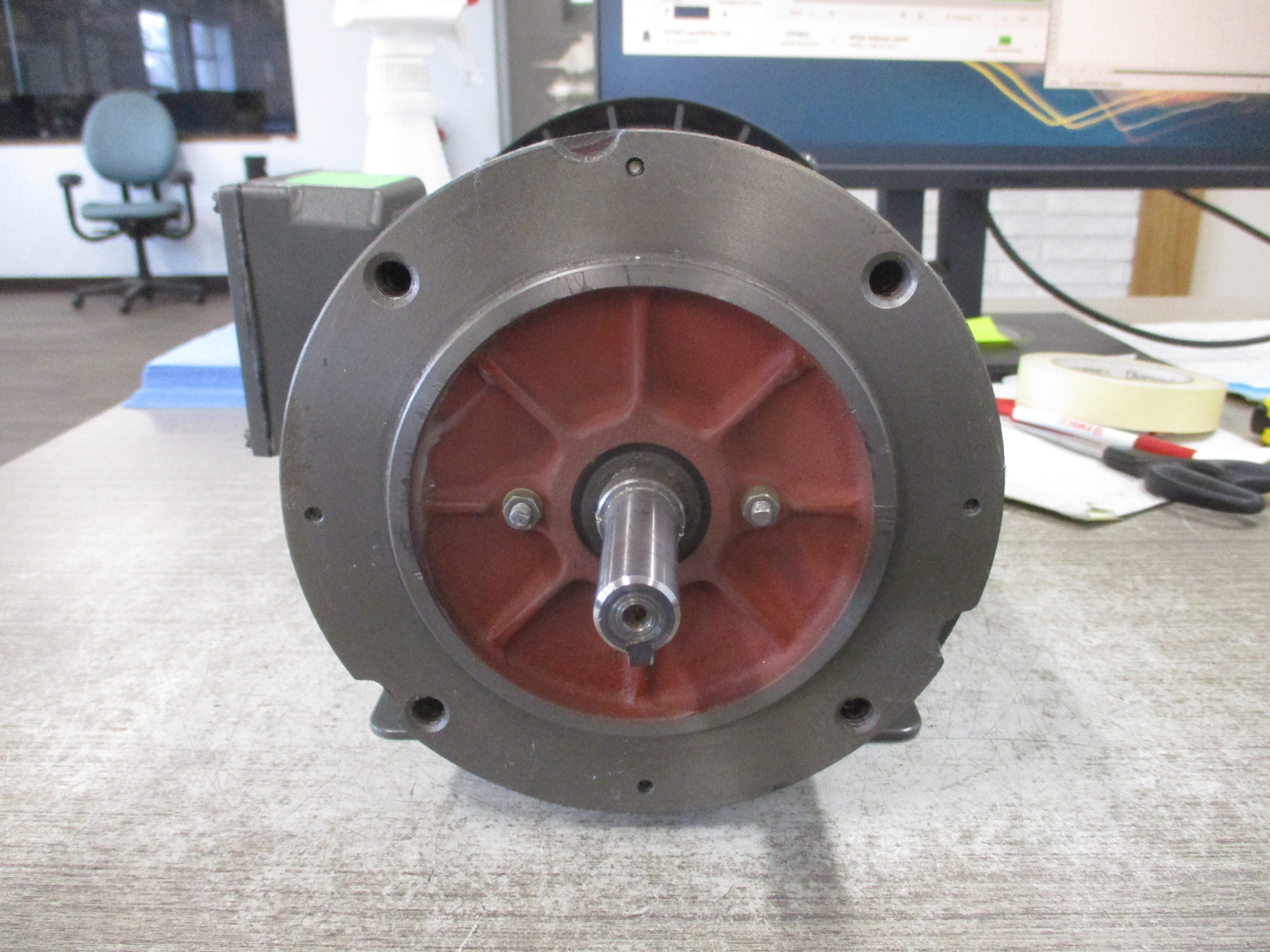 Weg Motor 00336ES3EF56C 3PH 3.00(2.20)HP 208-230/460V 8.00-7.60/3.80A 3600RPM