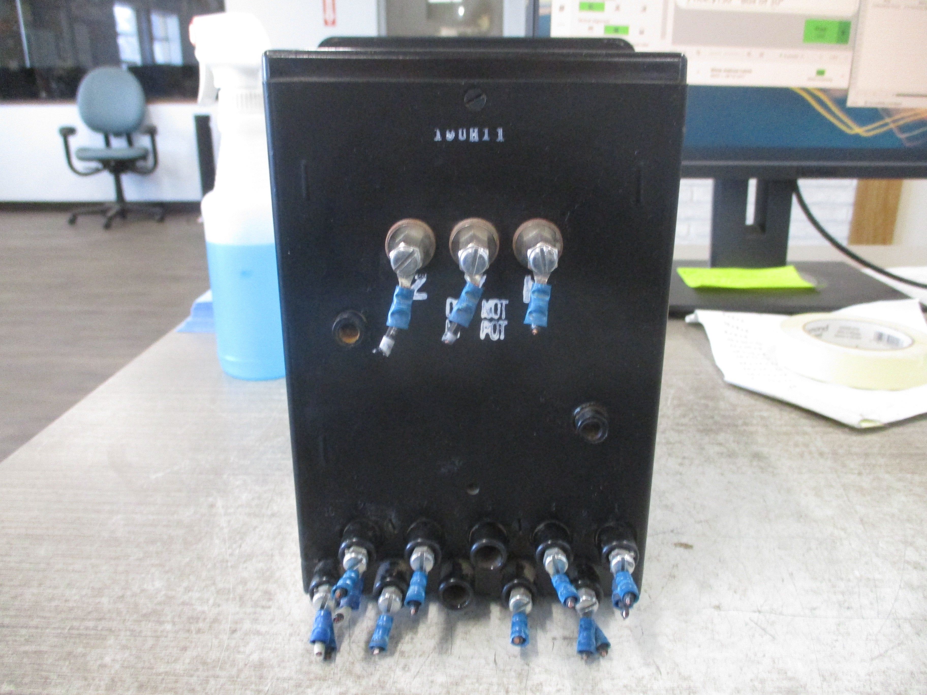 GE 2-Stator Watthour Meter 703X95G953 120V 3Ph 60Hz Used