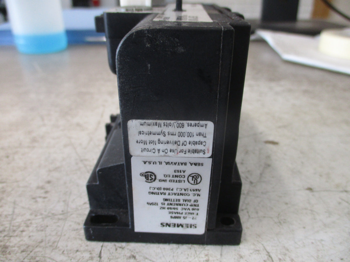Siemens ESP100 Solid State Overload 48BSH3M20 Trip: 22-45A Used