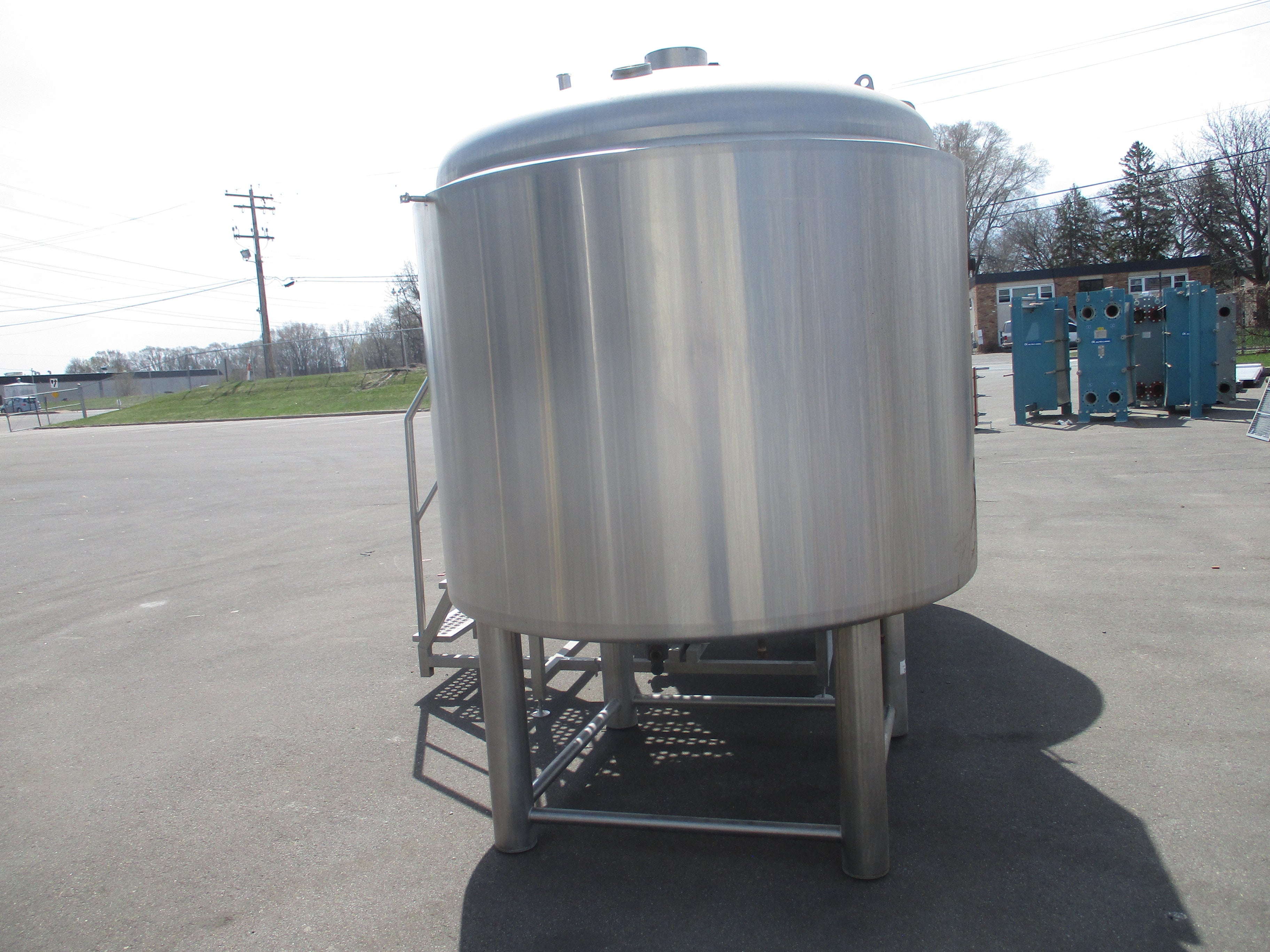 ABE 2 Vessel Brewhouse Steam Heat (Boiler Not Included) 3HP Mash Mixer