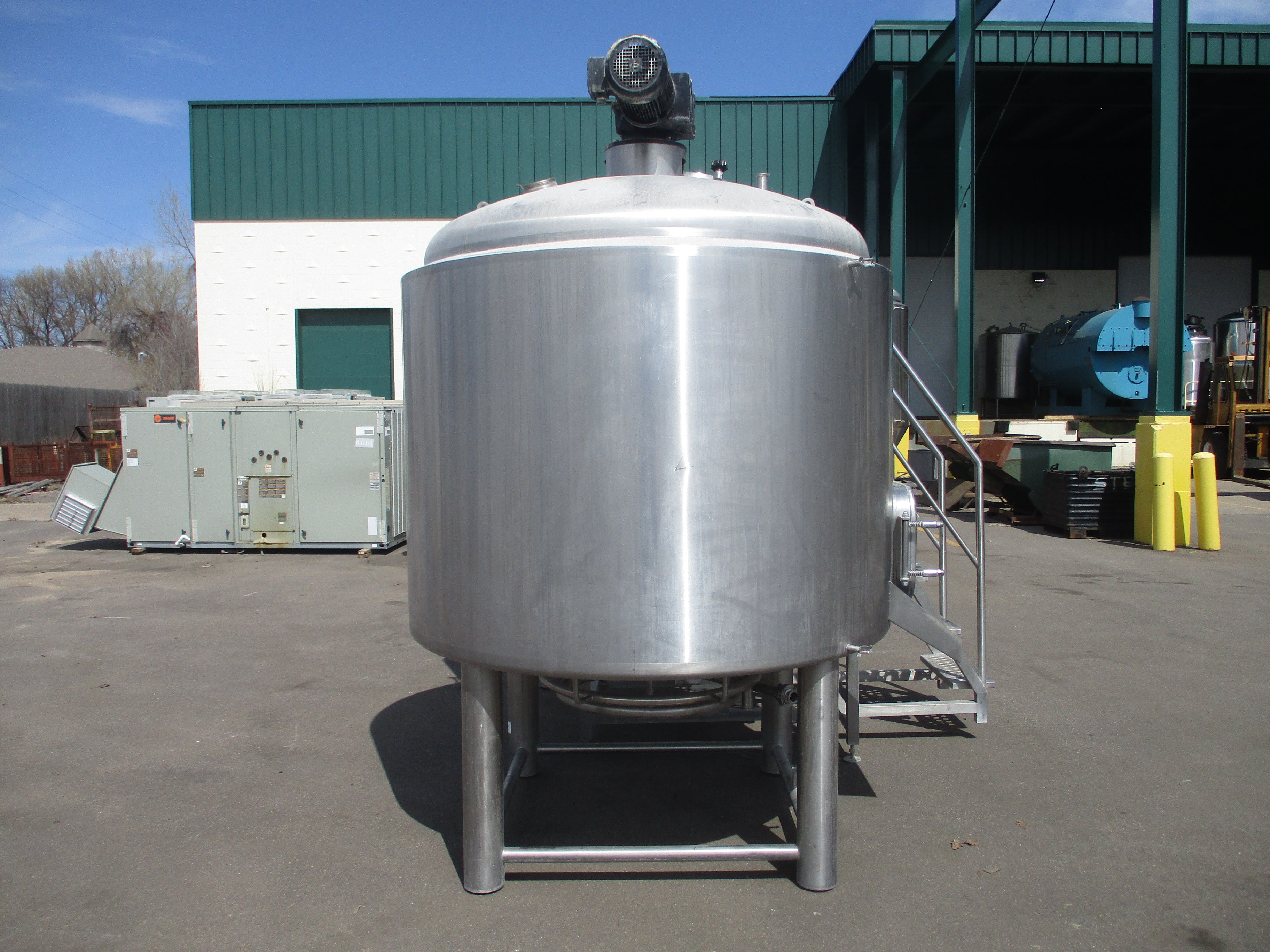 ABE 2 Vessel Brewhouse Steam Heat (Boiler Not Included) 3HP Mash Mixer