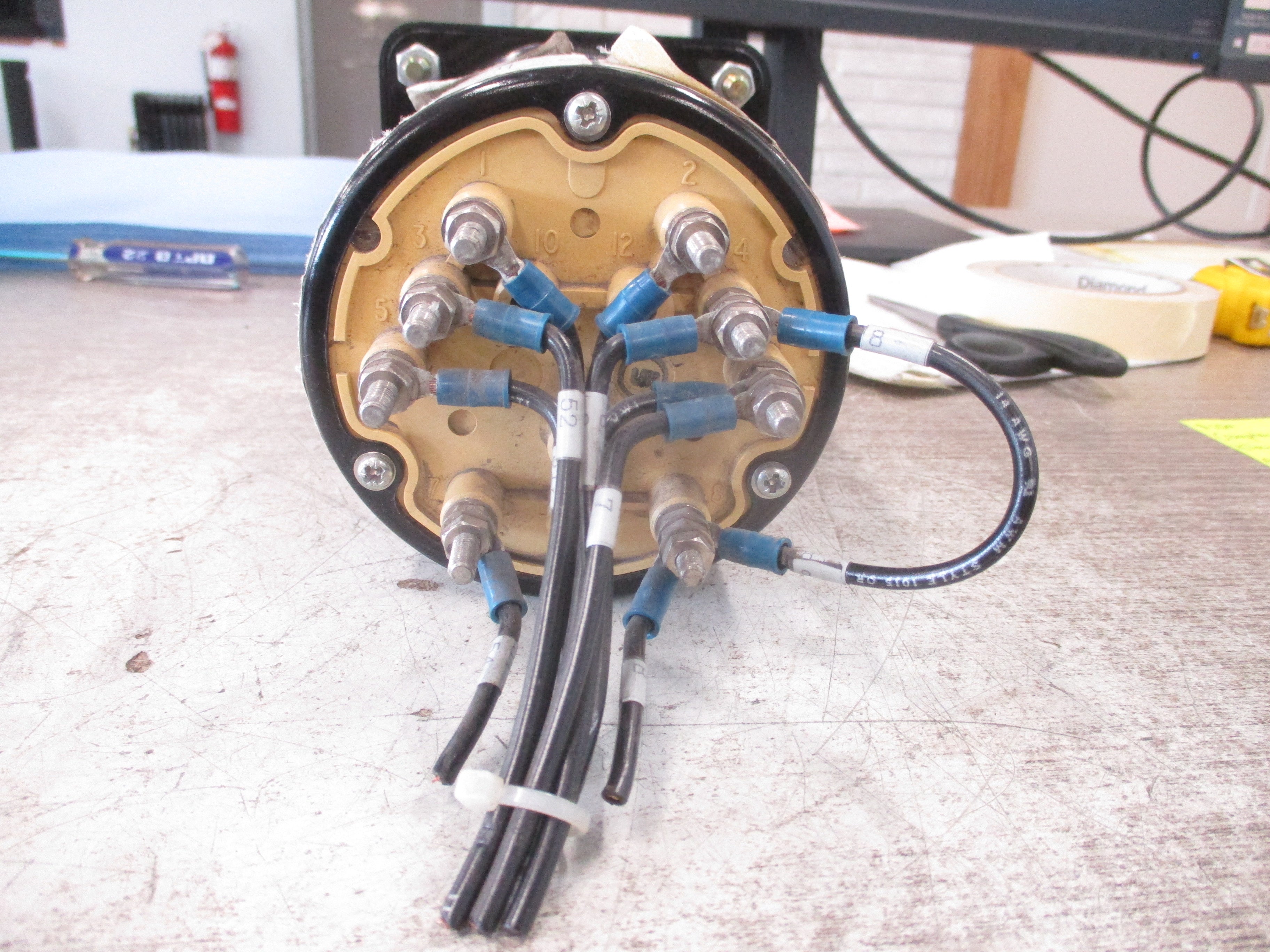 Crompton Kilowatt Meter 0772 Range: 0-2000KW Used