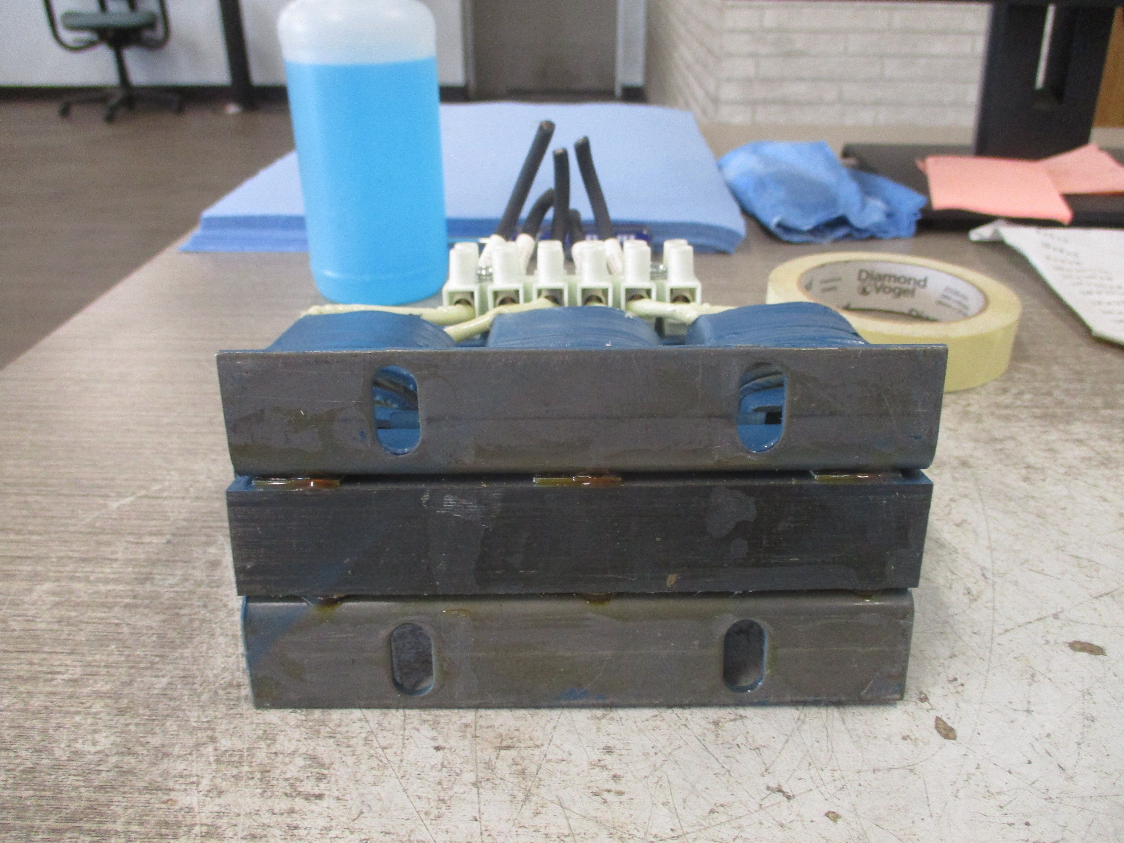 Allen-Bradley 1321-3R25-B Line Reactor 178615 1.2mH 25A 600V 3Ph Used