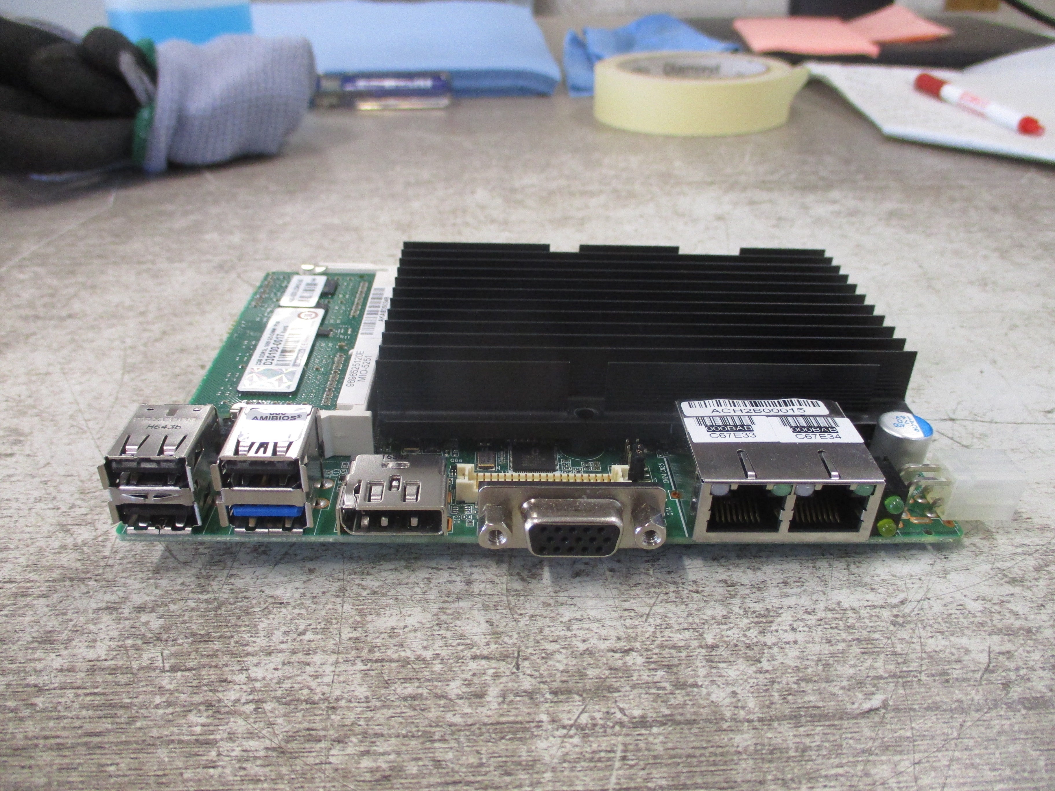 Advantech MIO-5251 Single Board Computer 19A6525103-01 Rev. A102-1