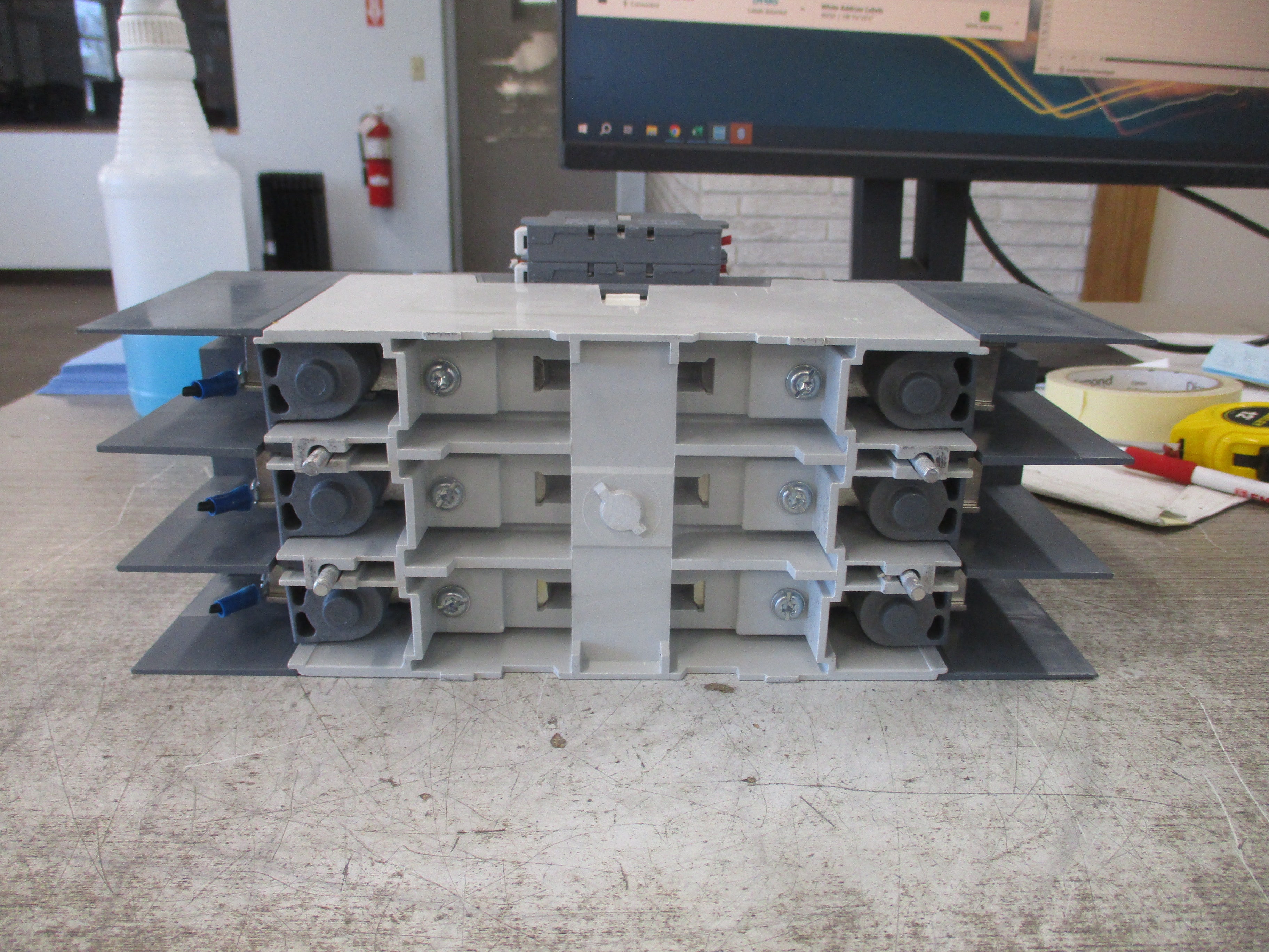 ABB Contactor A145-30 440-460V Coil 230A 600V (2) Aux Contacts Used