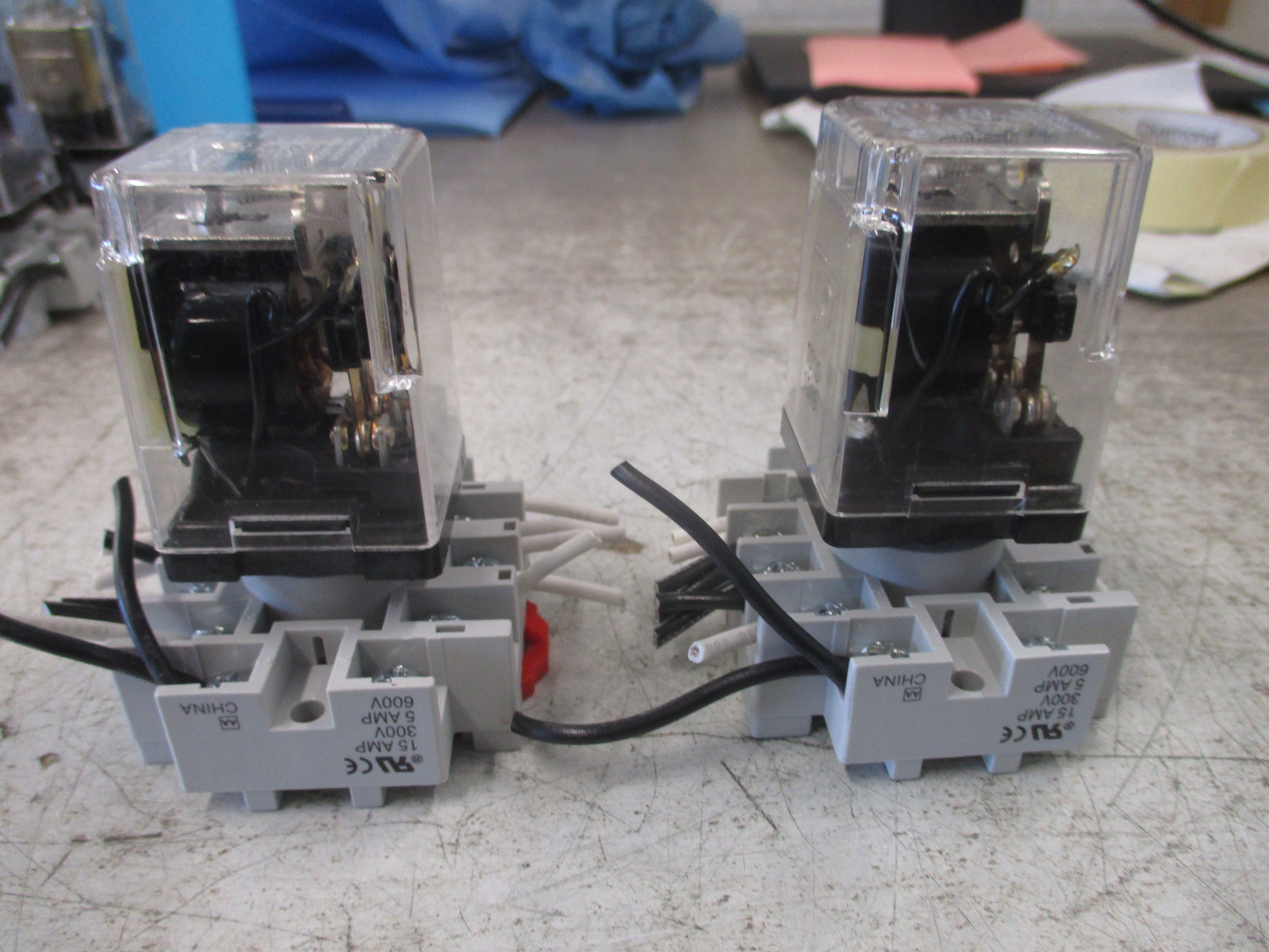 Tyco Potter & Brumfield Relay KRPA-14AG-120 120V Coil W/Base *Lot of 2* Used