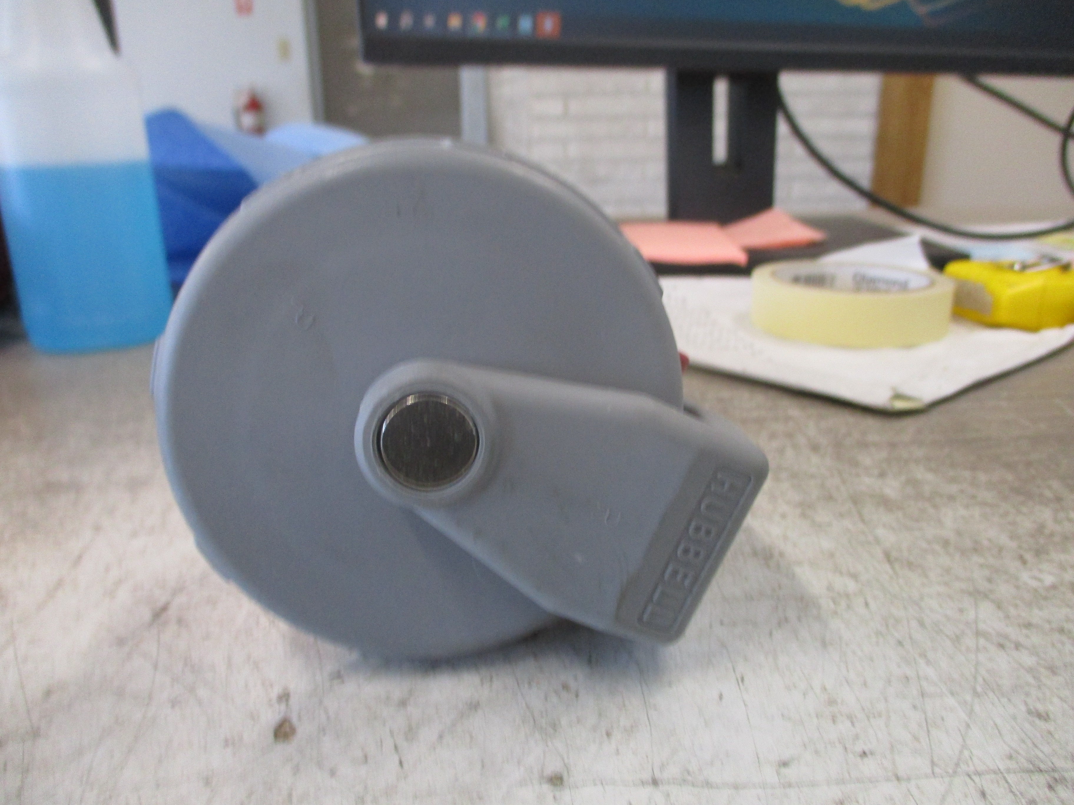 Hubbell Connector 532C6W 32A 220/380V *Conduit End* Used