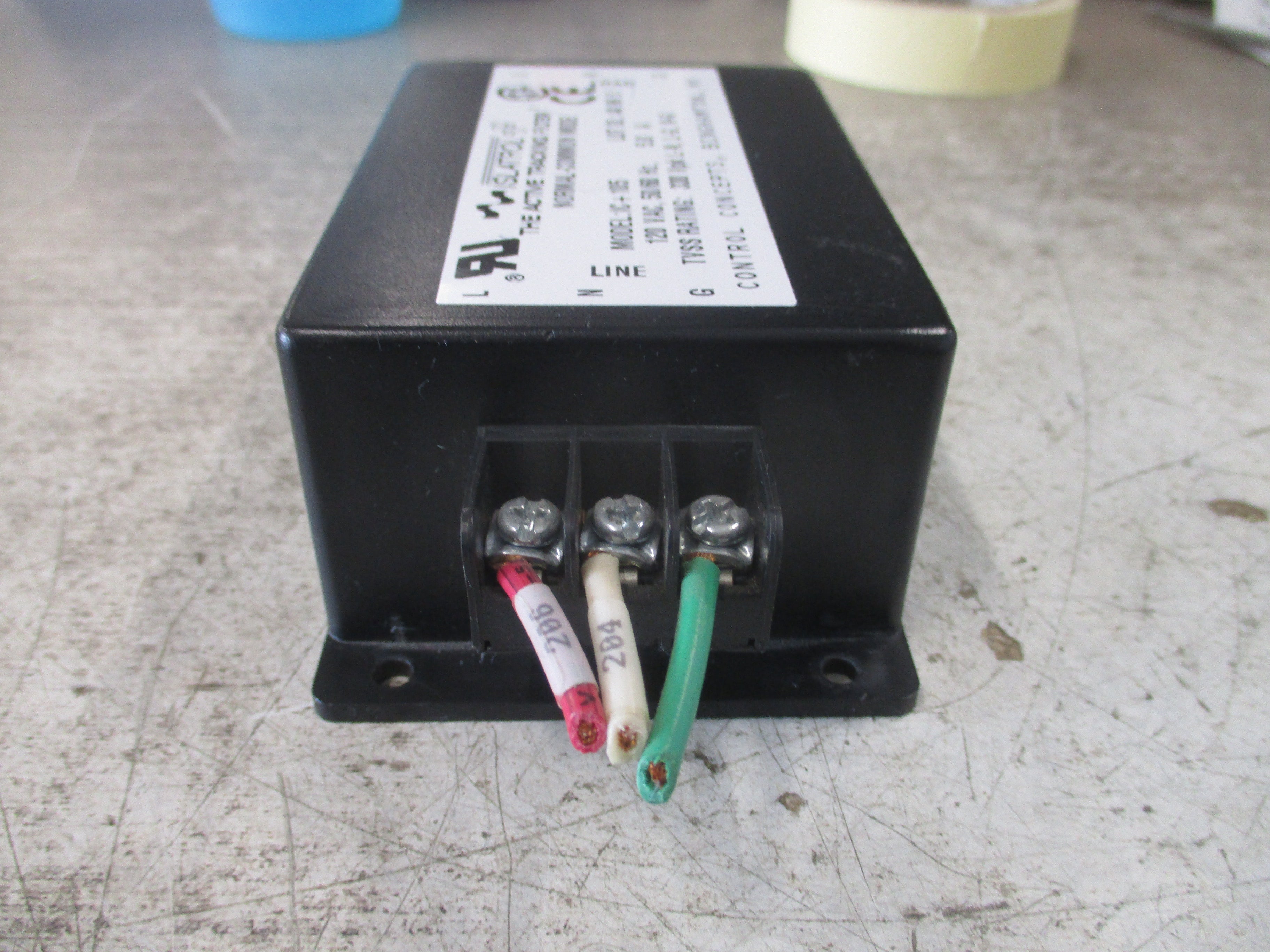 Control Concepts Islatrol Active Tracking filter IC+105 120V 50/60Hz 5.0A