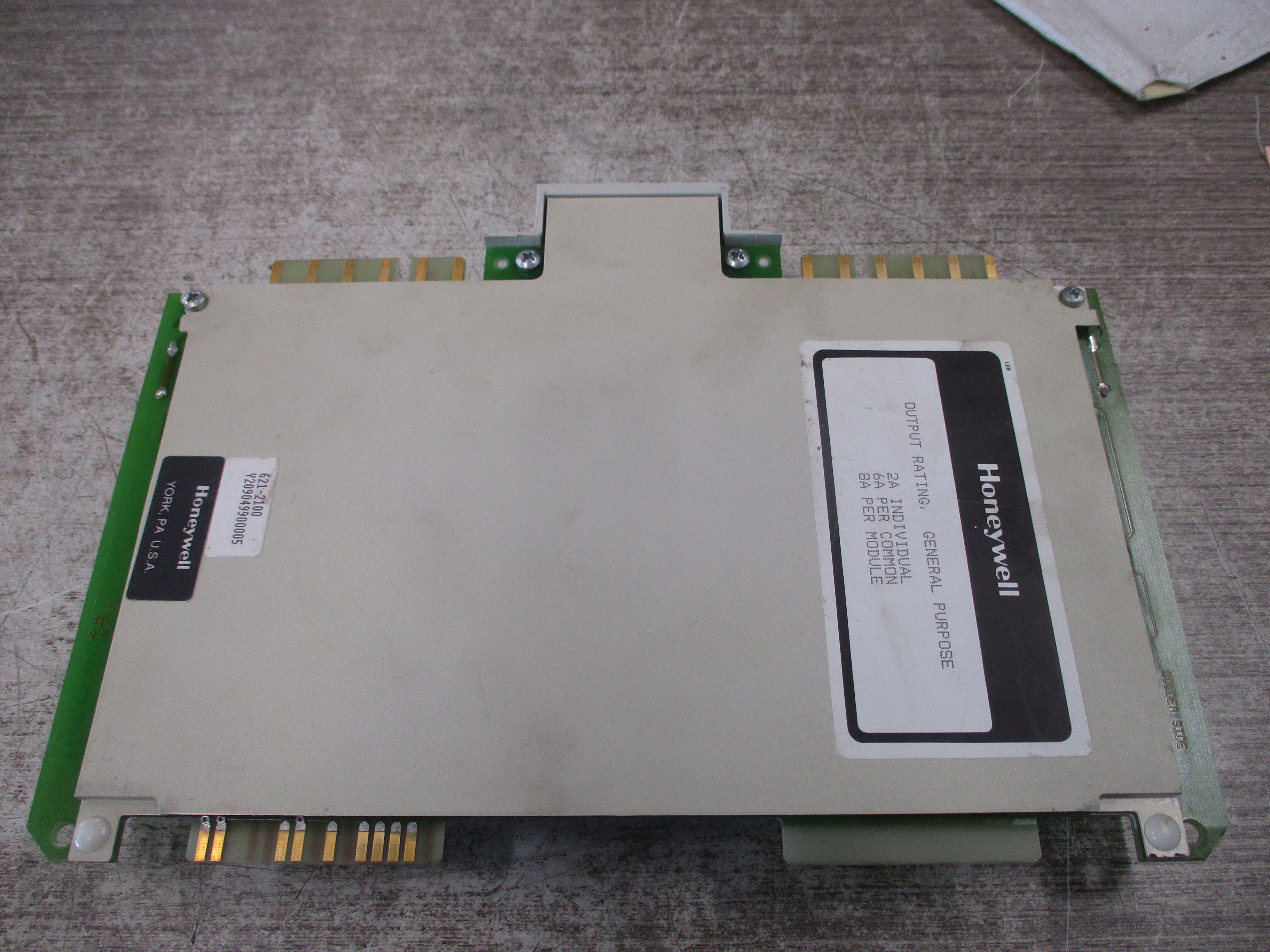 Honeywell Output Module 621-2100 Used